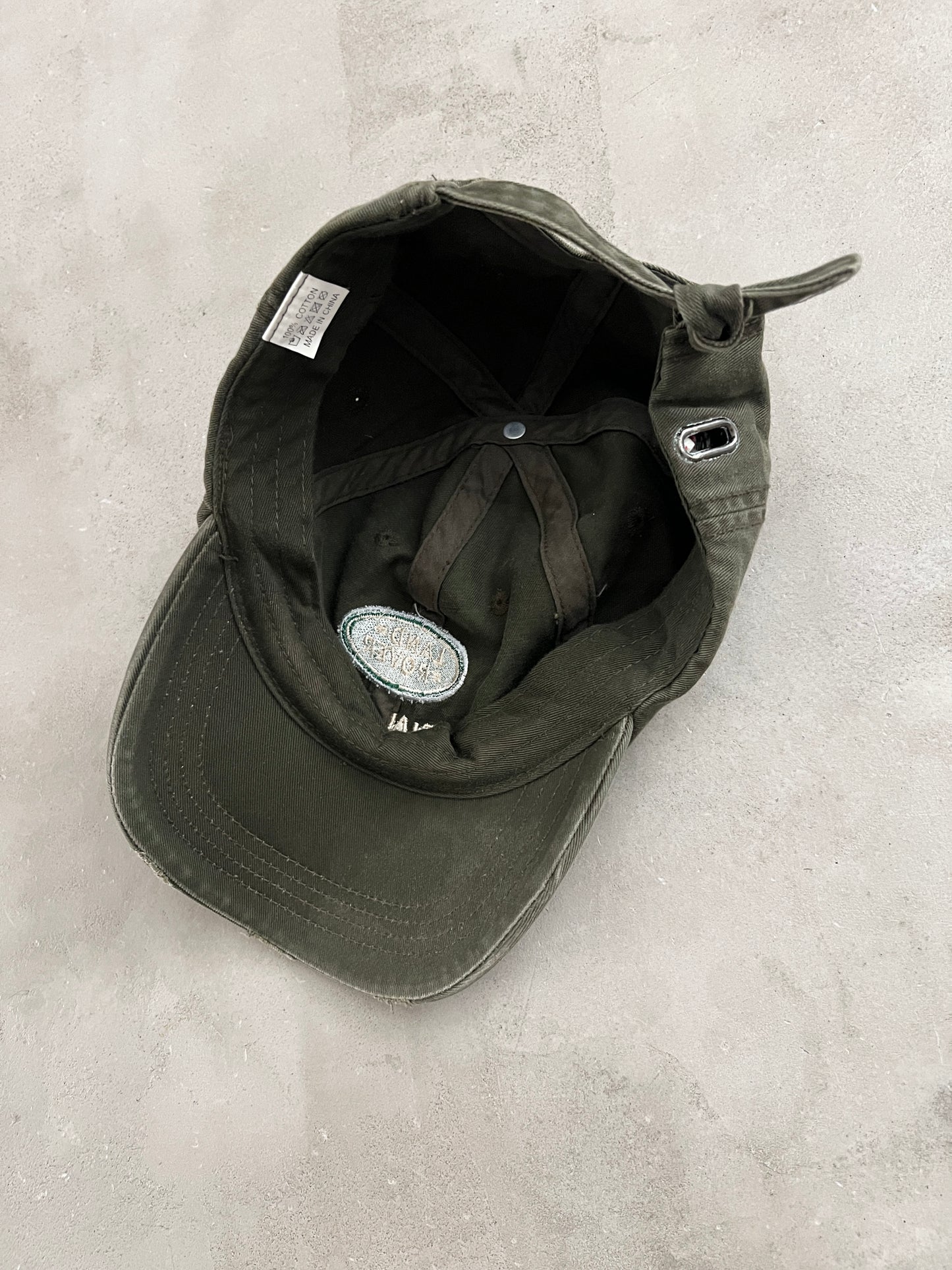 KHAKI LAND ROVER CAP - 2000S