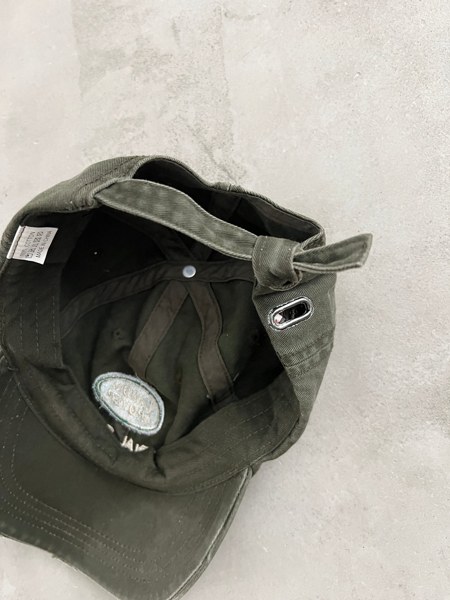 KHAKI LAND ROVER CAP - 2000S