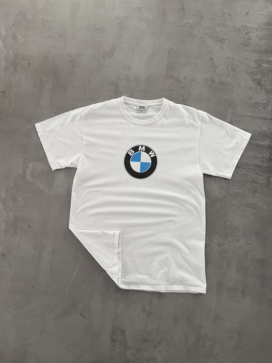 WHITE BMW TEE - 2000S - M/S
