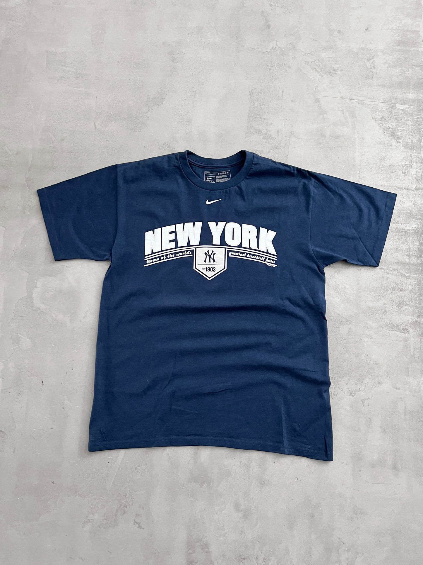 NAVY YANKEES NIKE TEE - 2000S - M/S