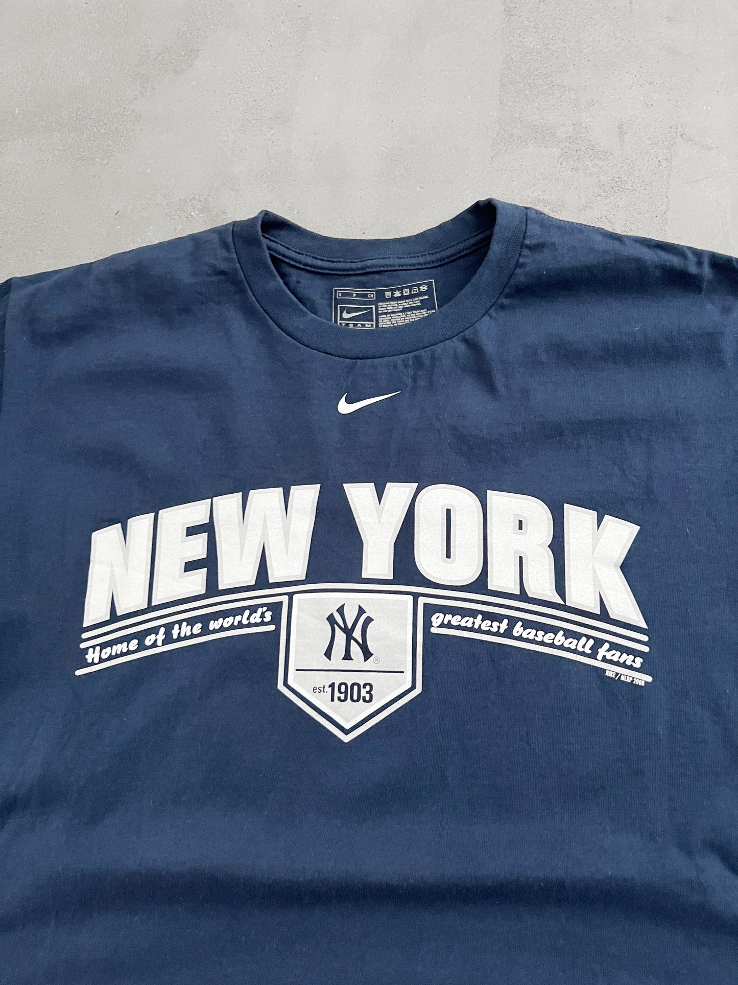 NAVY YANKEES NIKE TEE - 2000S - M/S