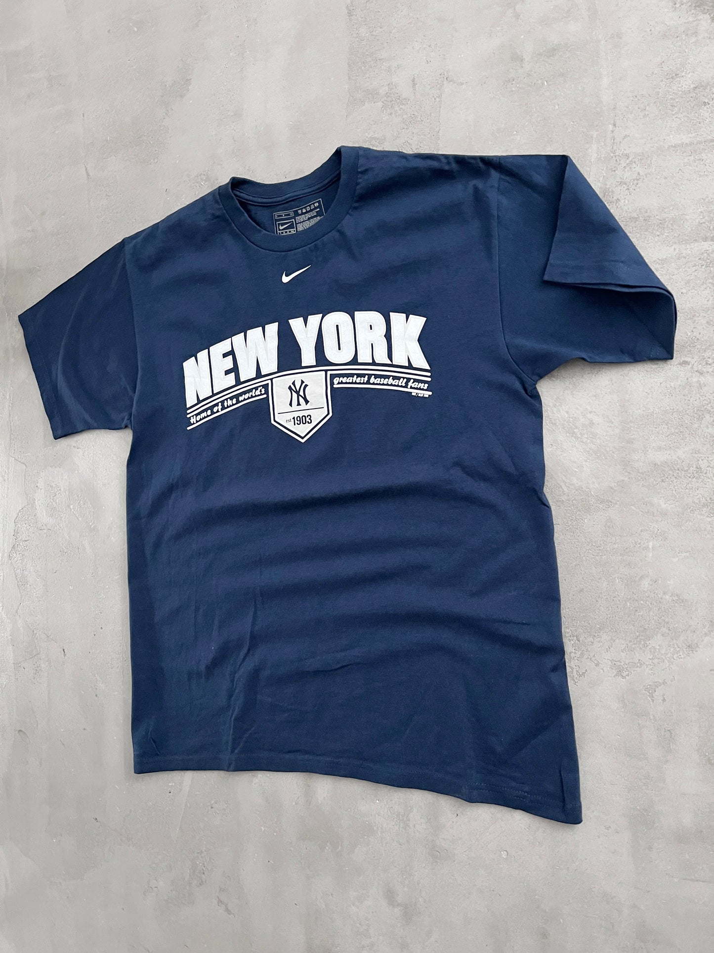 NAVY YANKEES NIKE TEE - 2000S - M/S