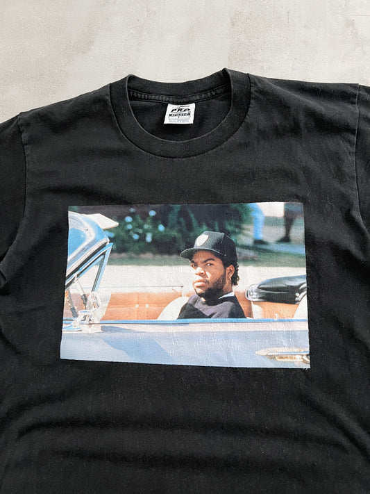 FADED BLACK ICE CUBE TEE - 1990S - L