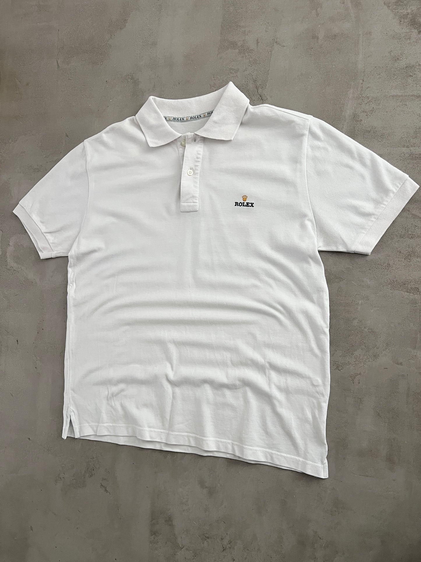 WHITE ROLEX POLO - 2000S - L