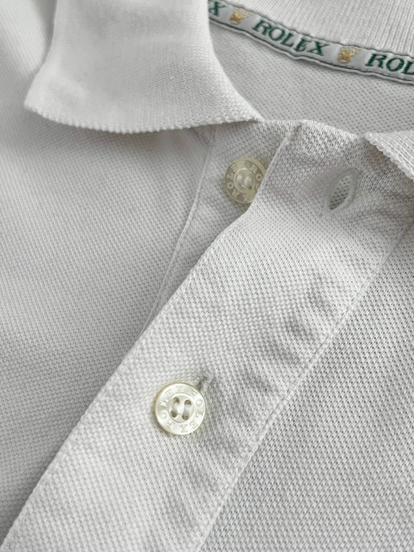 WHITE ROLEX POLO - 2000S - L