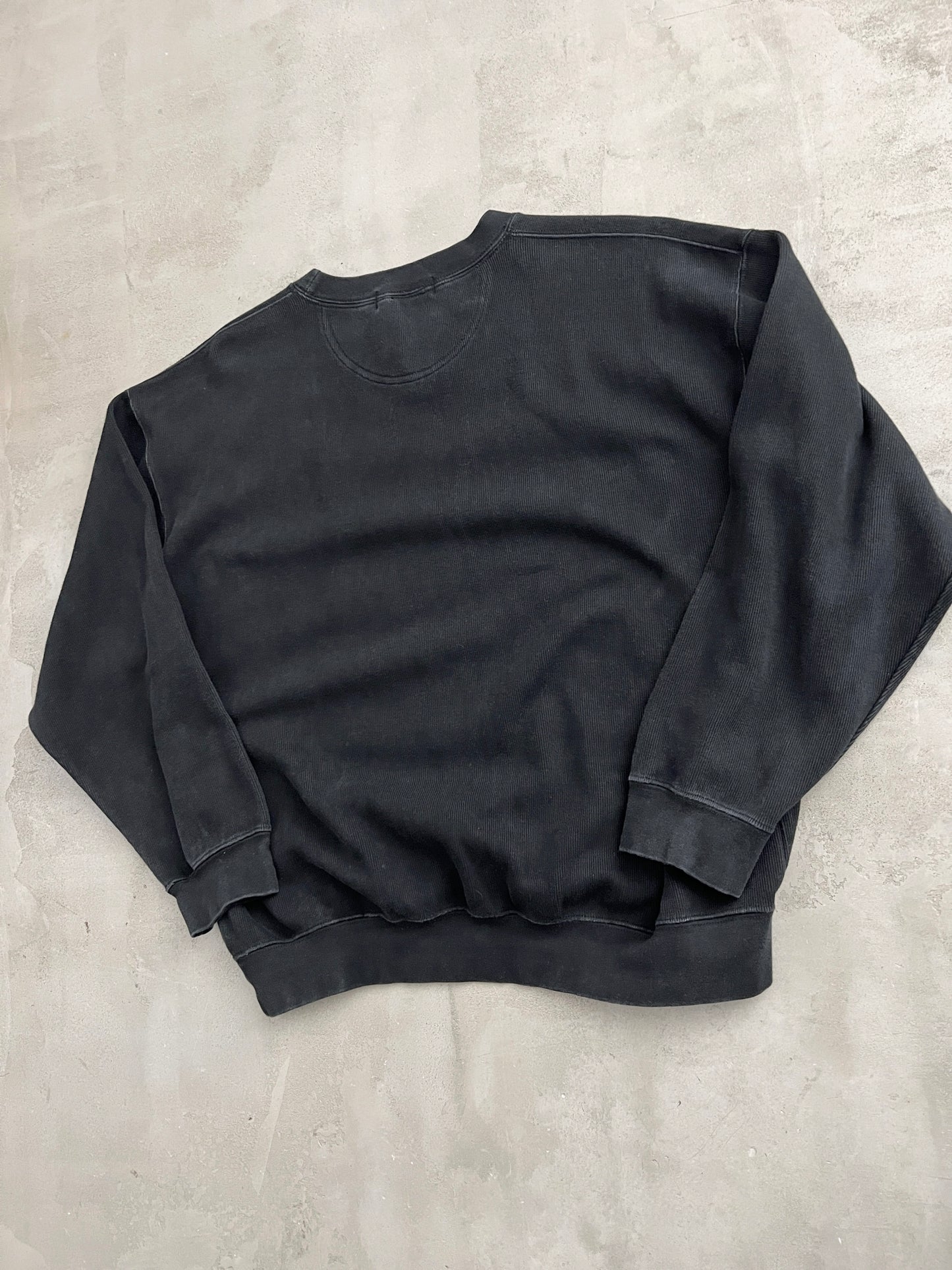 BLACK PORSCHE SWEATER - 1990S - M/S