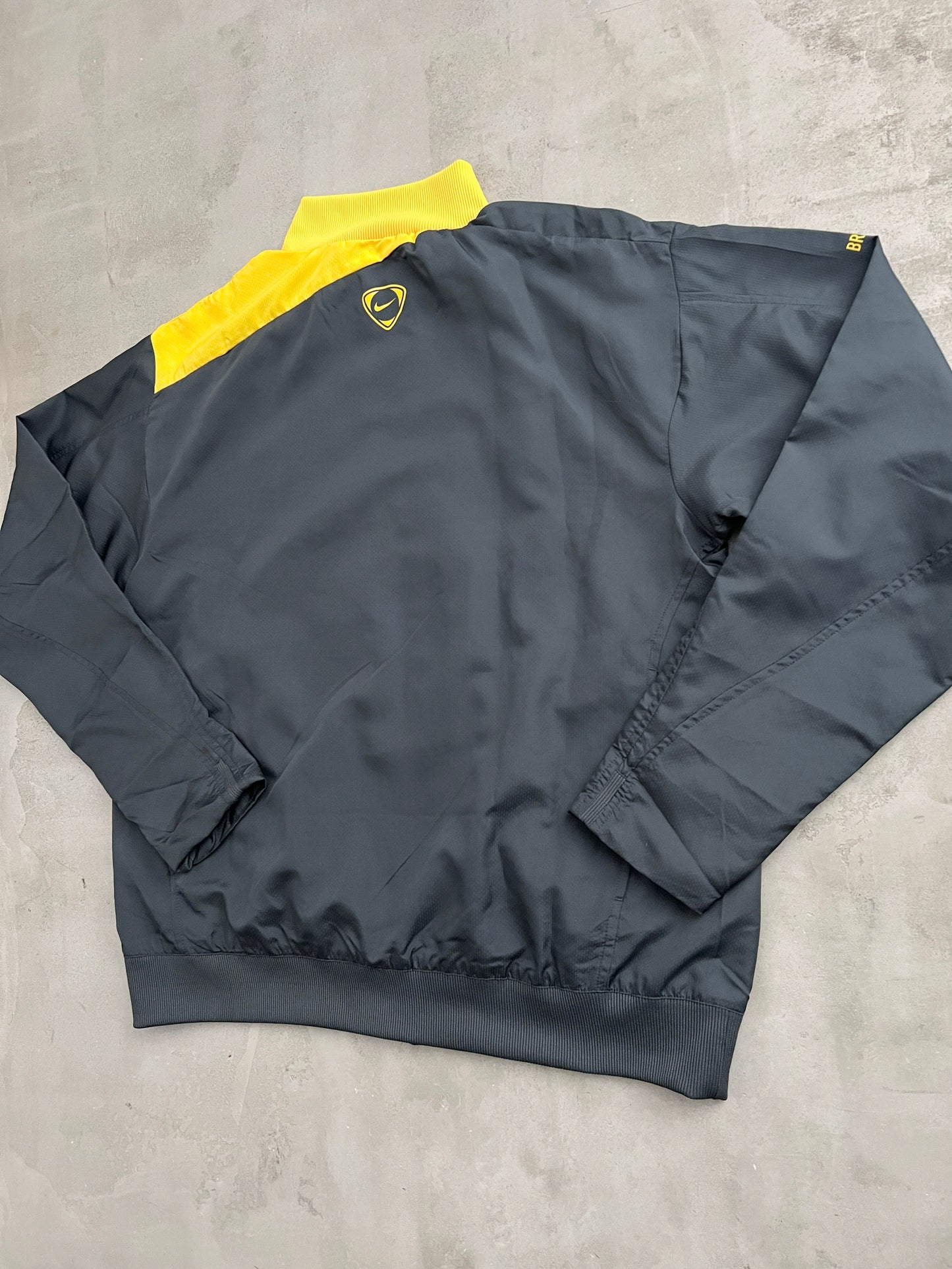 GREY BRAZIL NIKE JACKET - 2000S - XL