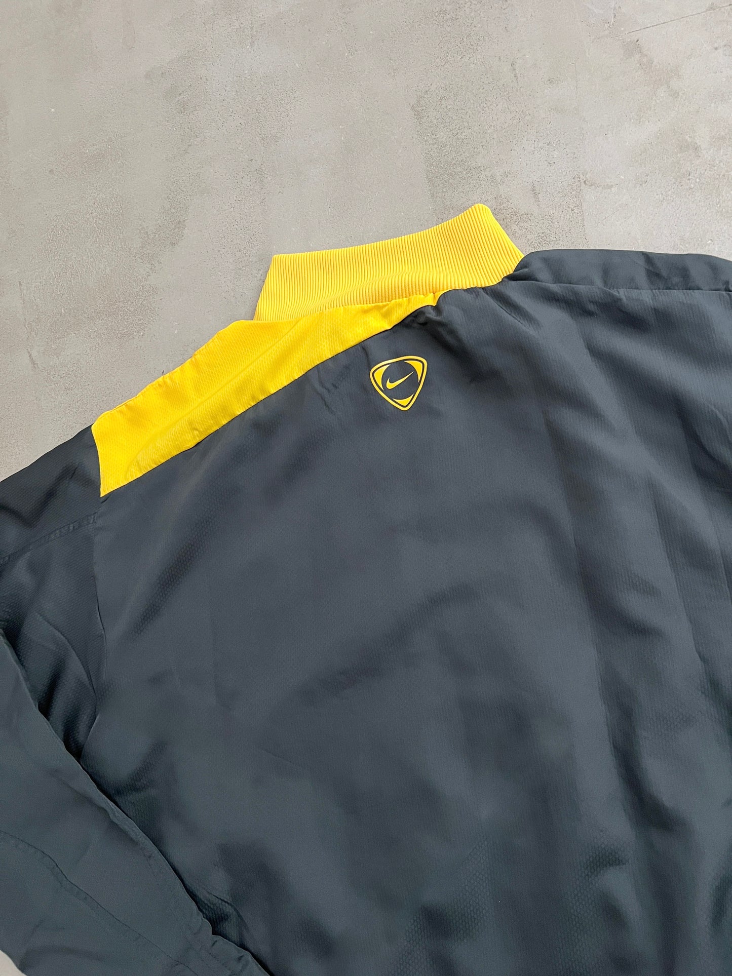 GREY BRAZIL NIKE JACKET - 2000S - XL