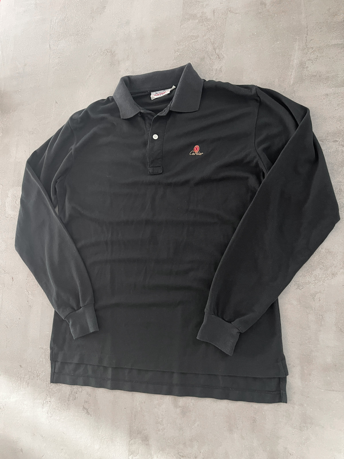BLACK CARTIER LONGSLEEVE - 1990S - M