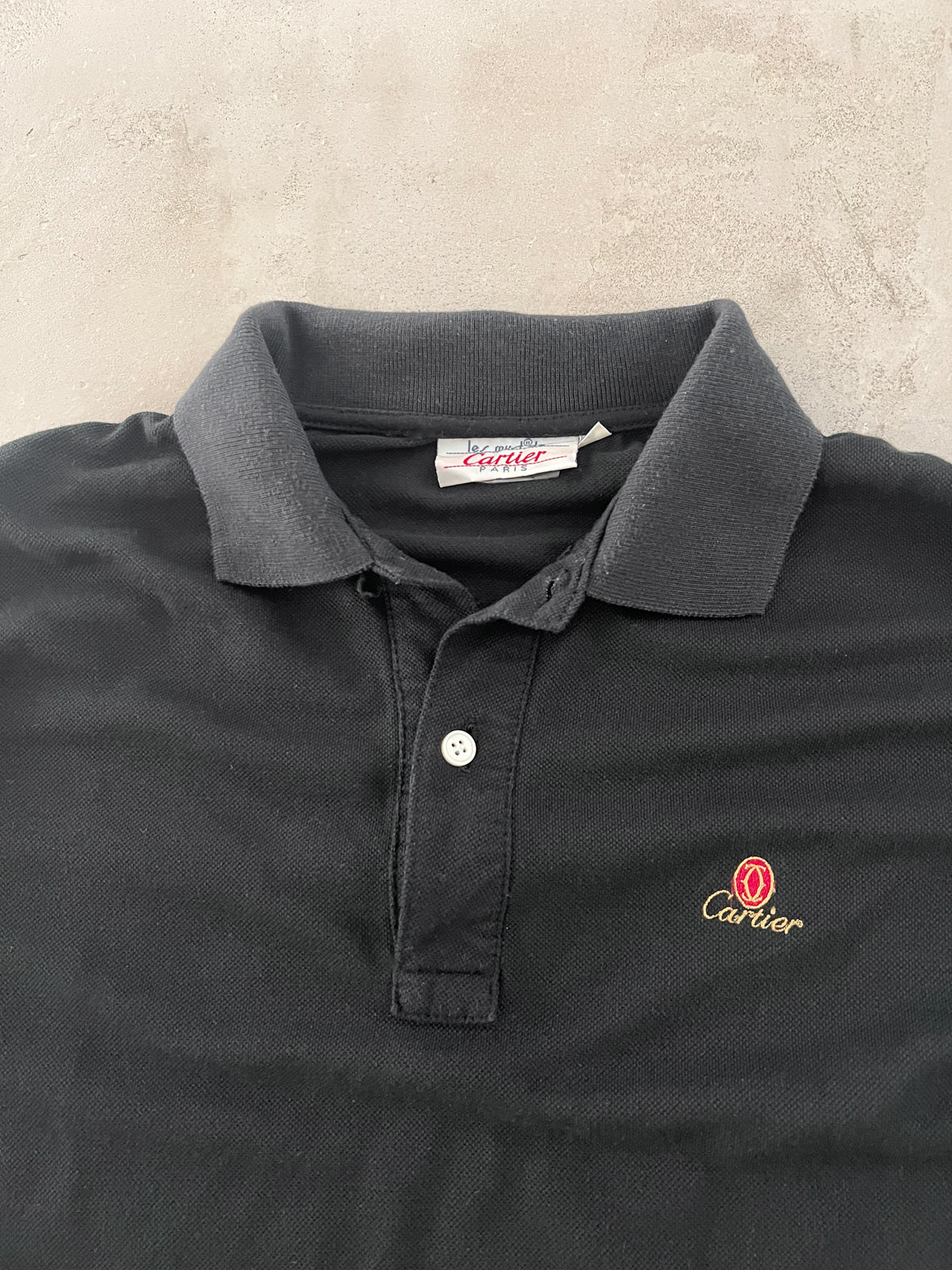 BLACK CARTIER LONGSLEEVE - 1990S - M