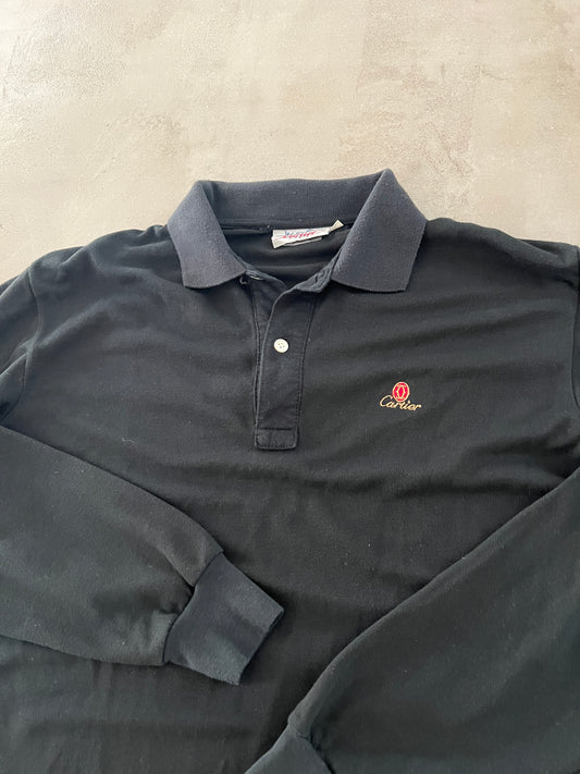 BLACK CARTIER LONGSLEEVE - 1990S - M