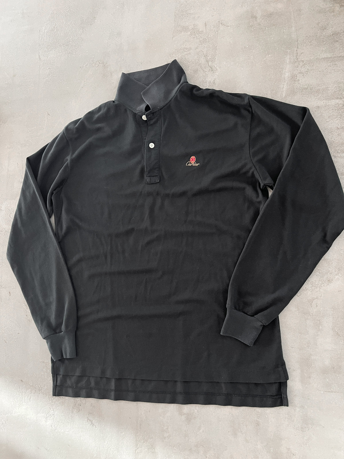 BLACK CARTIER LONGSLEEVE - 1990S - M