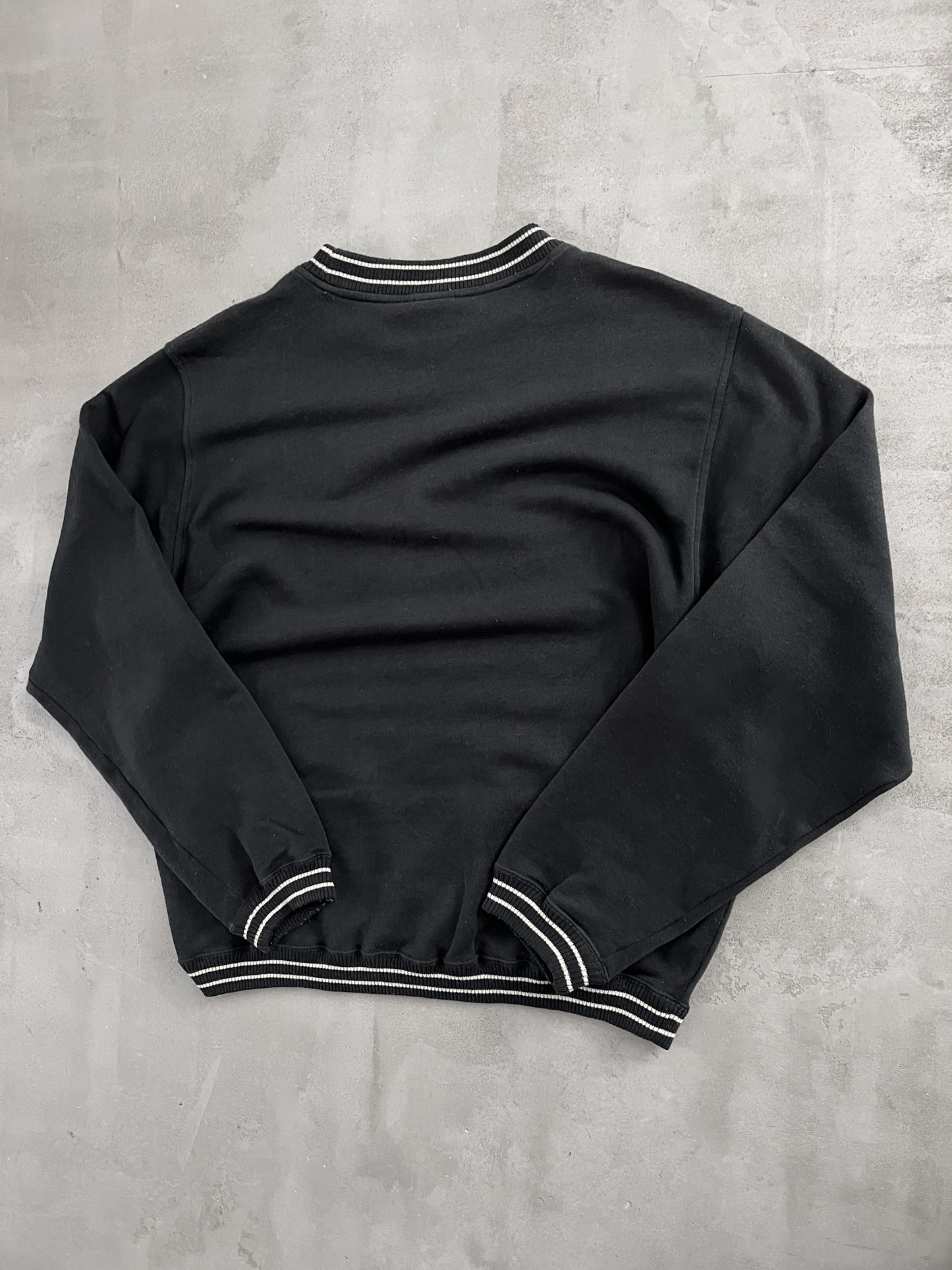 BLACK YANKEES SWEATER - 1990S - L/M
