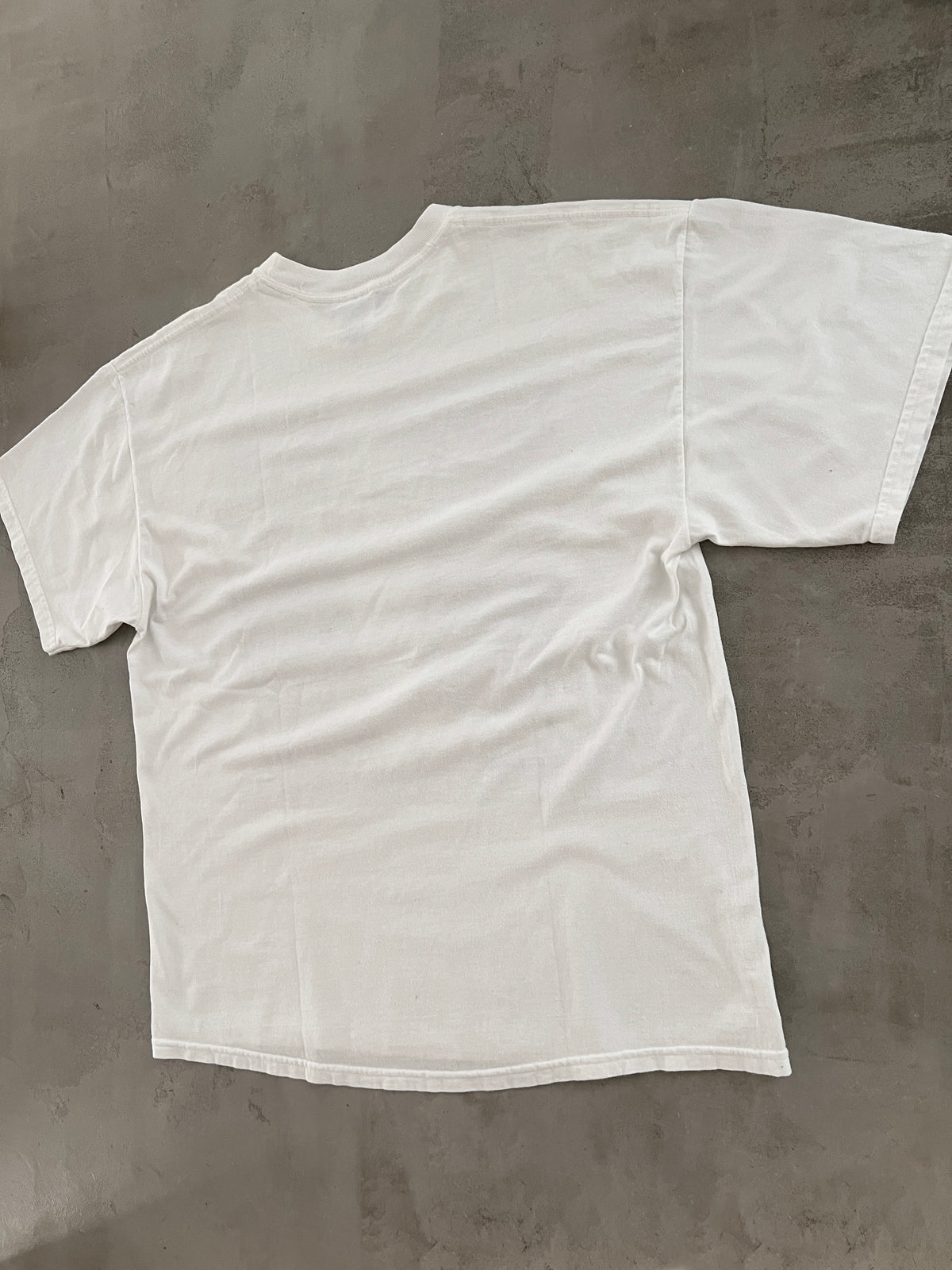 WHITE NFL SUPER BOWL TEE - 1990S - XL