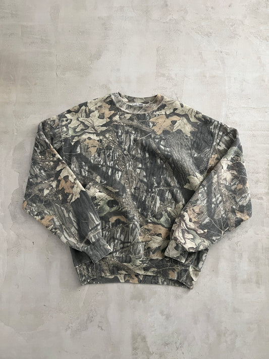 CAMO REALTREE SWEATER - 1990S - M/L