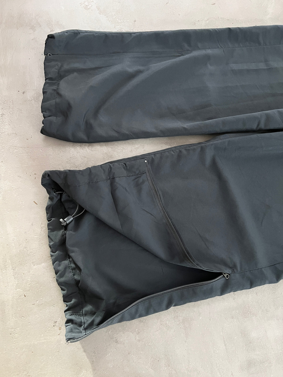 GREY BRAZIL NIKE TRACK PANTS - 2000S - XL