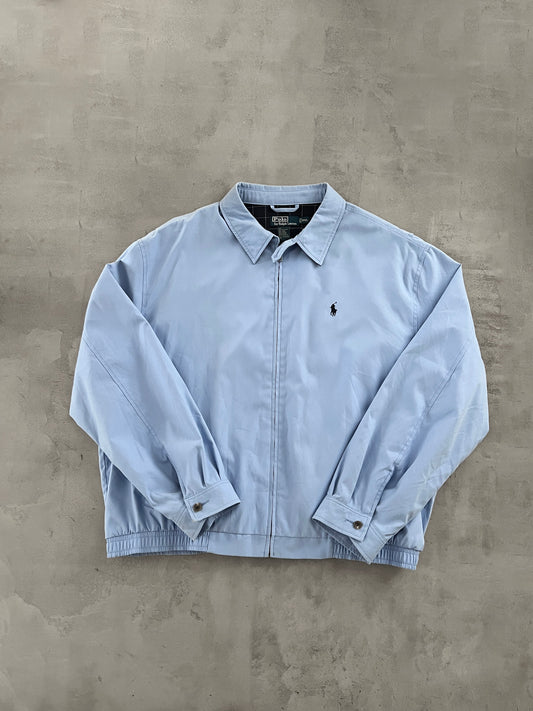 BABY BLUE RALPH LAUREN JACKET - 2000S - XL/XXL