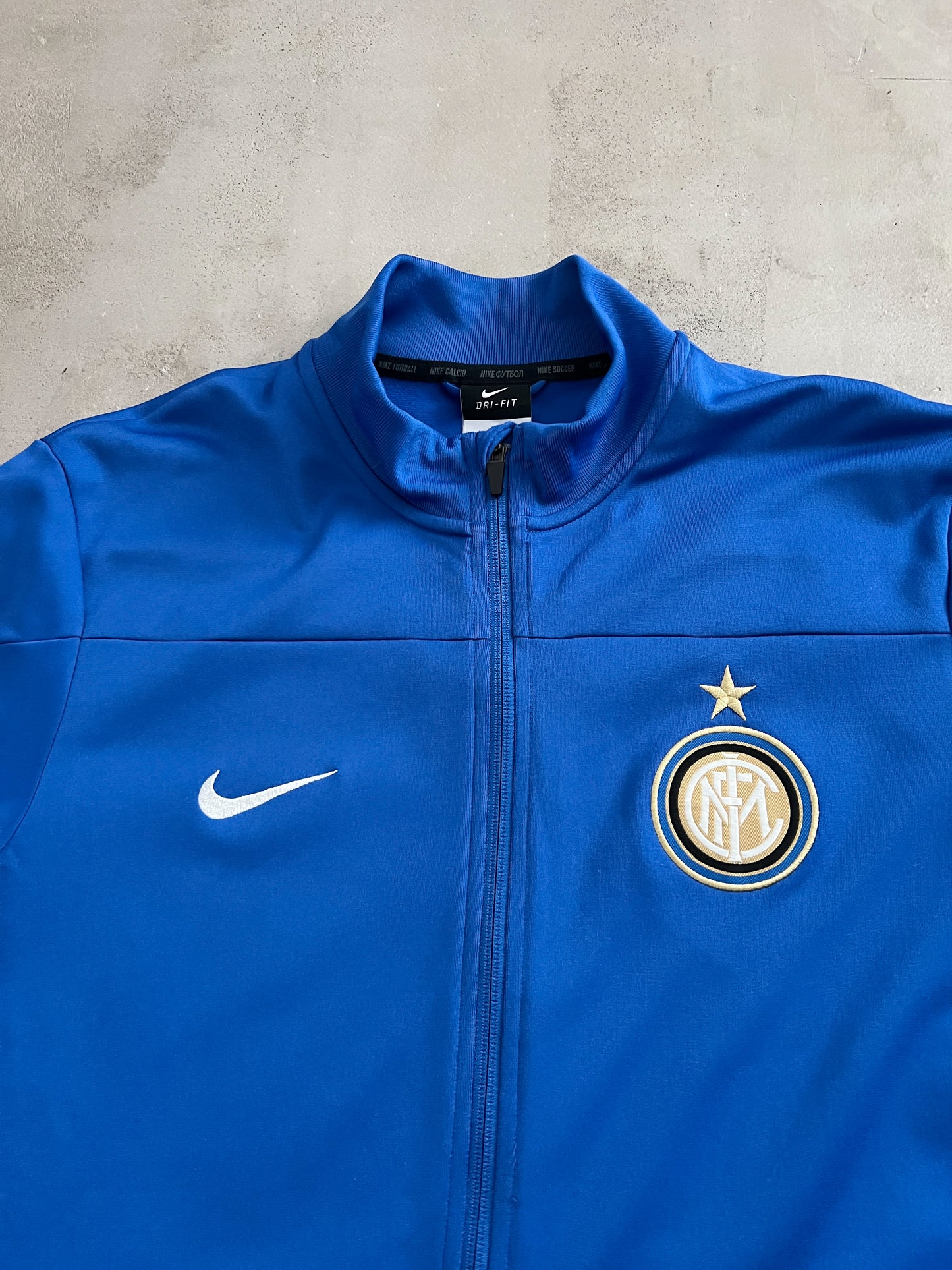 BLUE INTER MILAN NIKE JACKET - 2000S - M/L