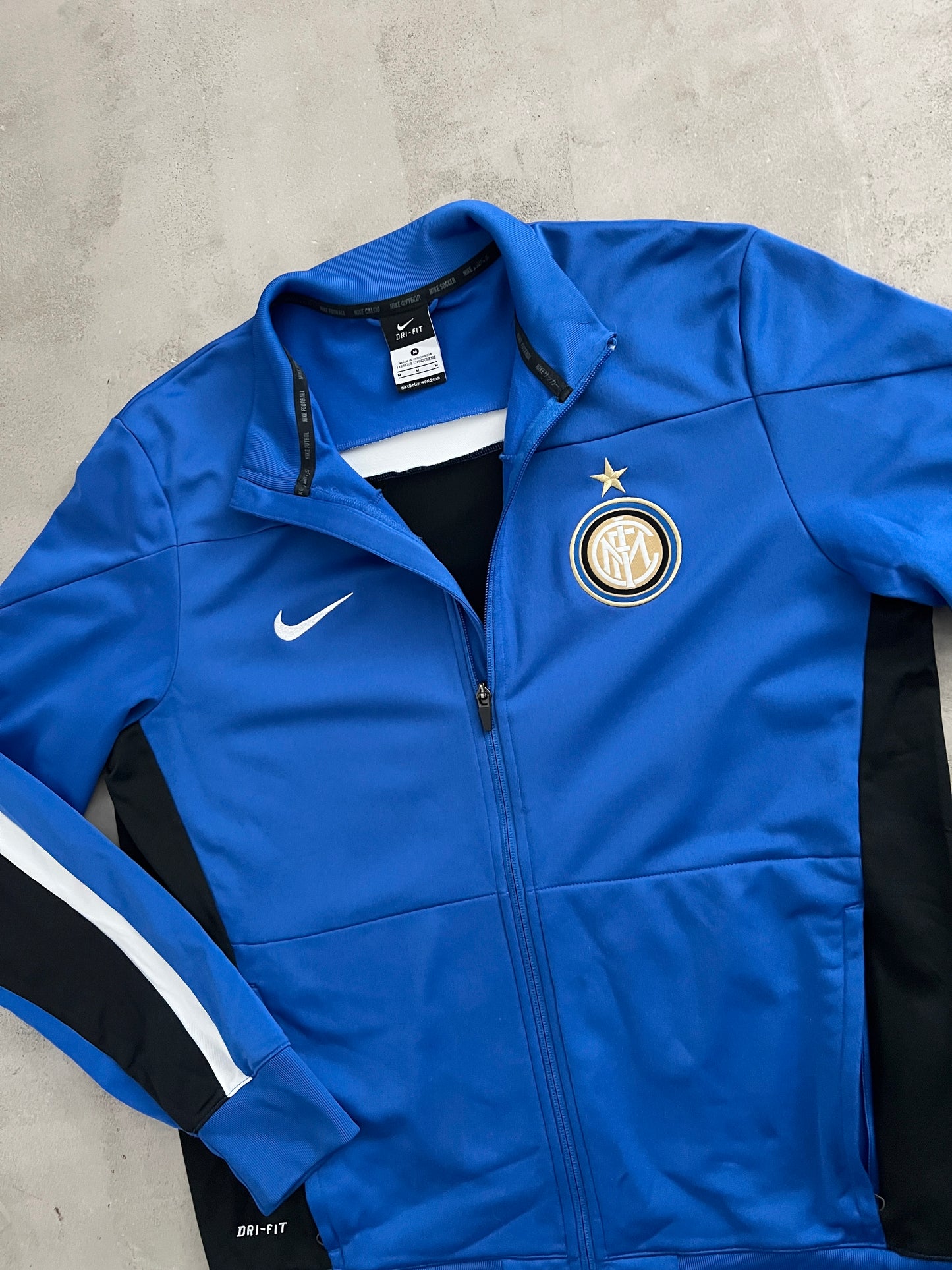 BLUE INTER MILAN NIKE JACKET - 2000S - M/L