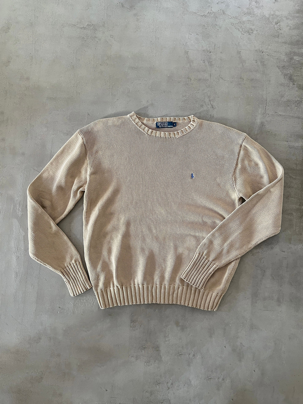 BEIGE RALPH LAUREN KNIT - 2000S - M