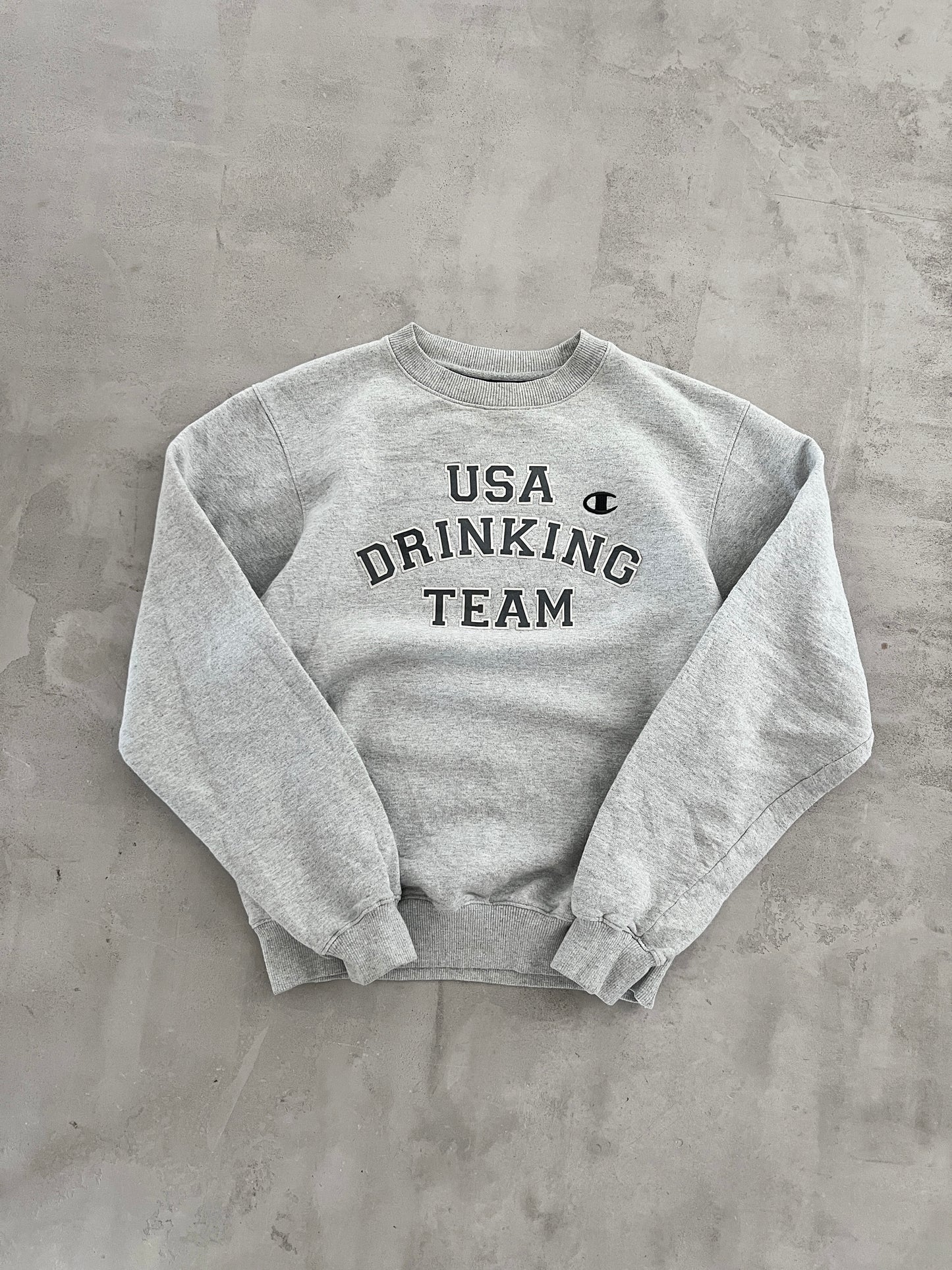 GREY CHAMPION DRIKING TEAM SWEATER - 2000S - S