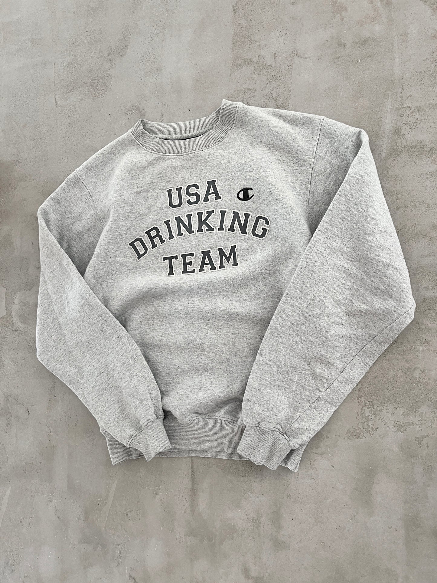 GREY CHAMPION DRIKING TEAM SWEATER - 2000S - S
