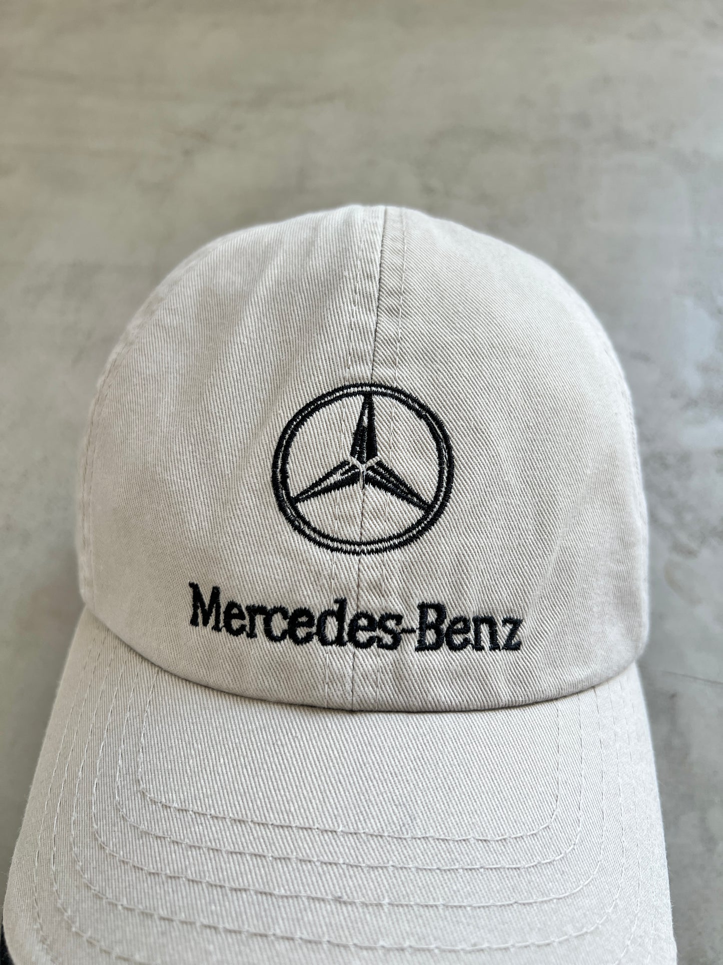 CREME MERCEDES BENZ CAP - 1990S
