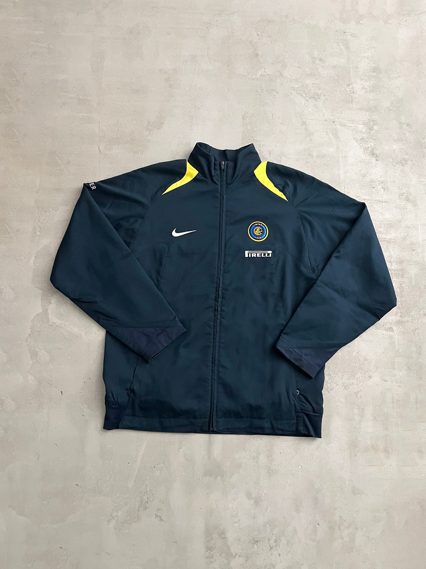 NAVY INTER MILAN NIKE TRACK JACKET - 2000S - M/L