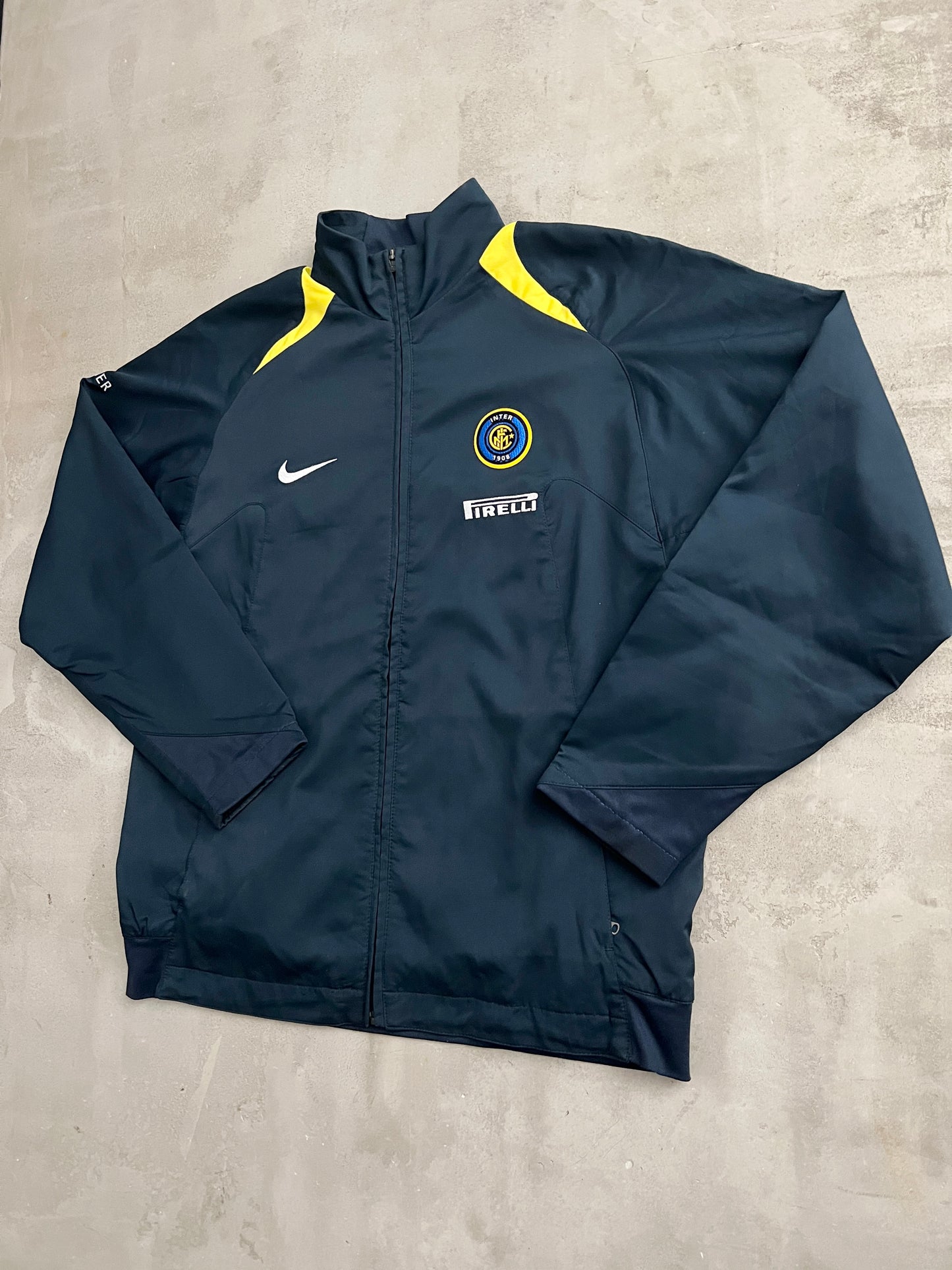 NAVY INTER MILAN NIKE TRACK JACKET - 2000S - M/L