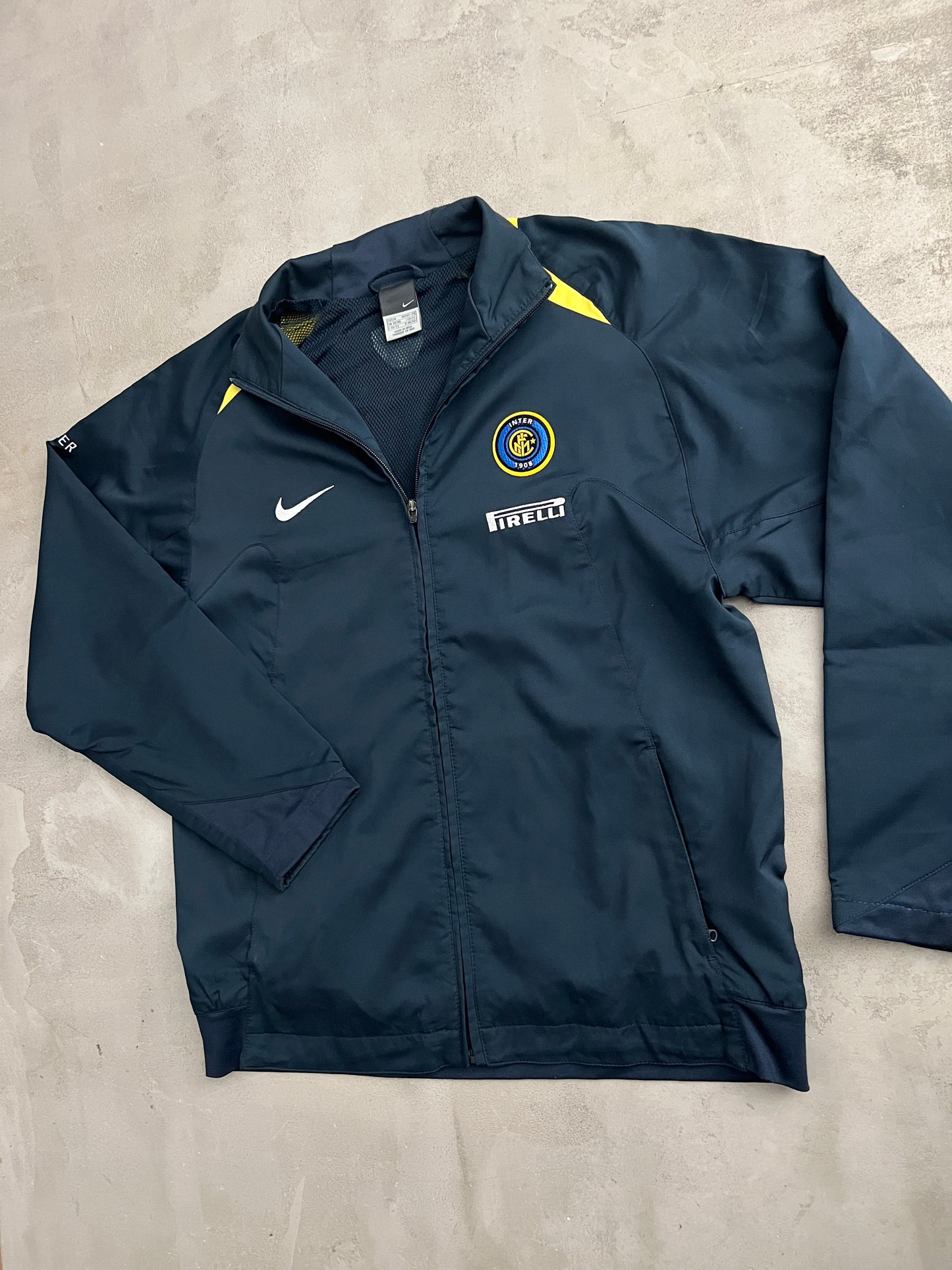 NAVY INTER MILAN NIKE TRACK JACKET - 2000S - M/L