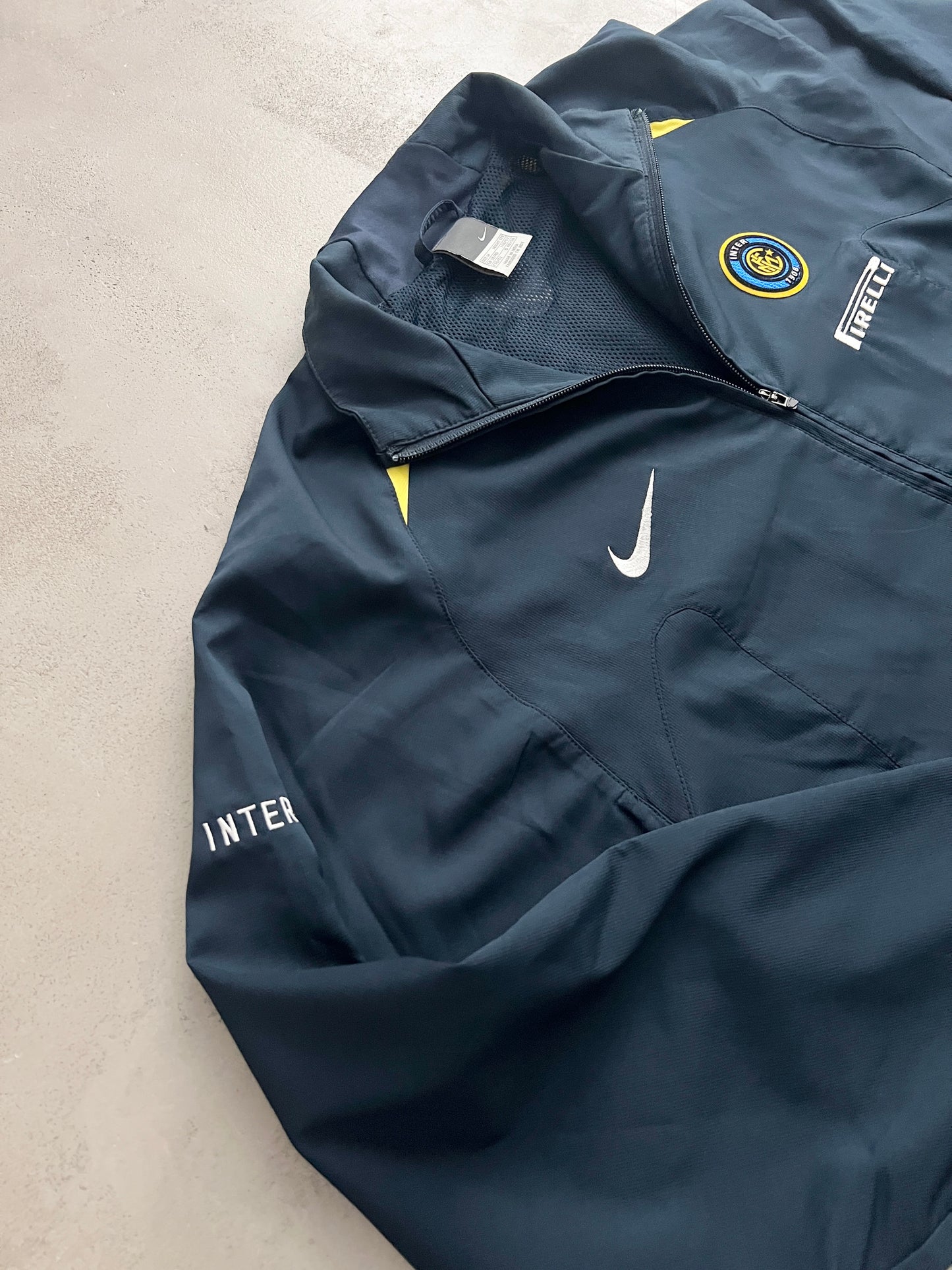 NAVY INTER MILAN NIKE TRACK JACKET - 2000S - M/L