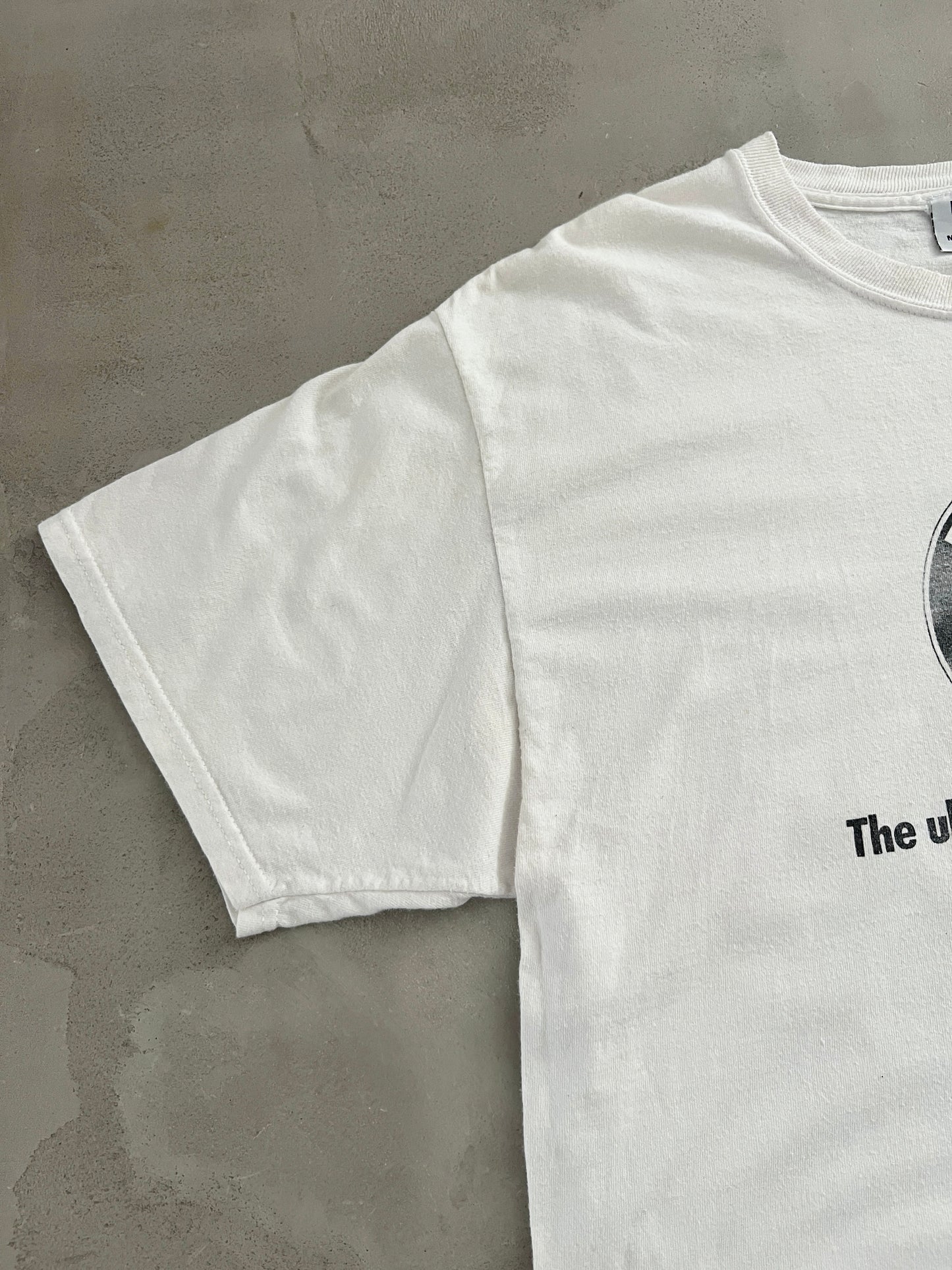 WHITE BMW TEE - 1990S - L/XL