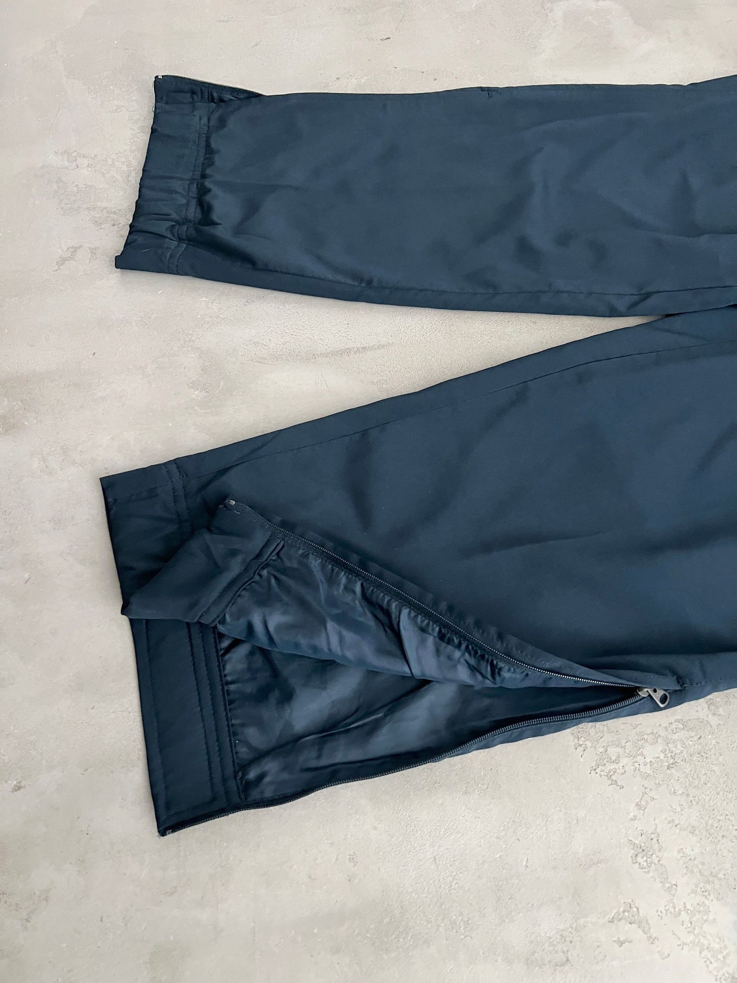 NAVY INTER MILAN NIKE TRACK PANTS - 2000S - M/L