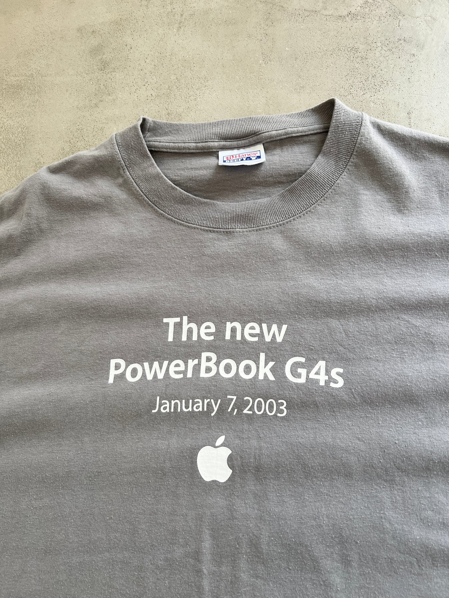 GREY APPLE PROMO TEE - 2000S - XL