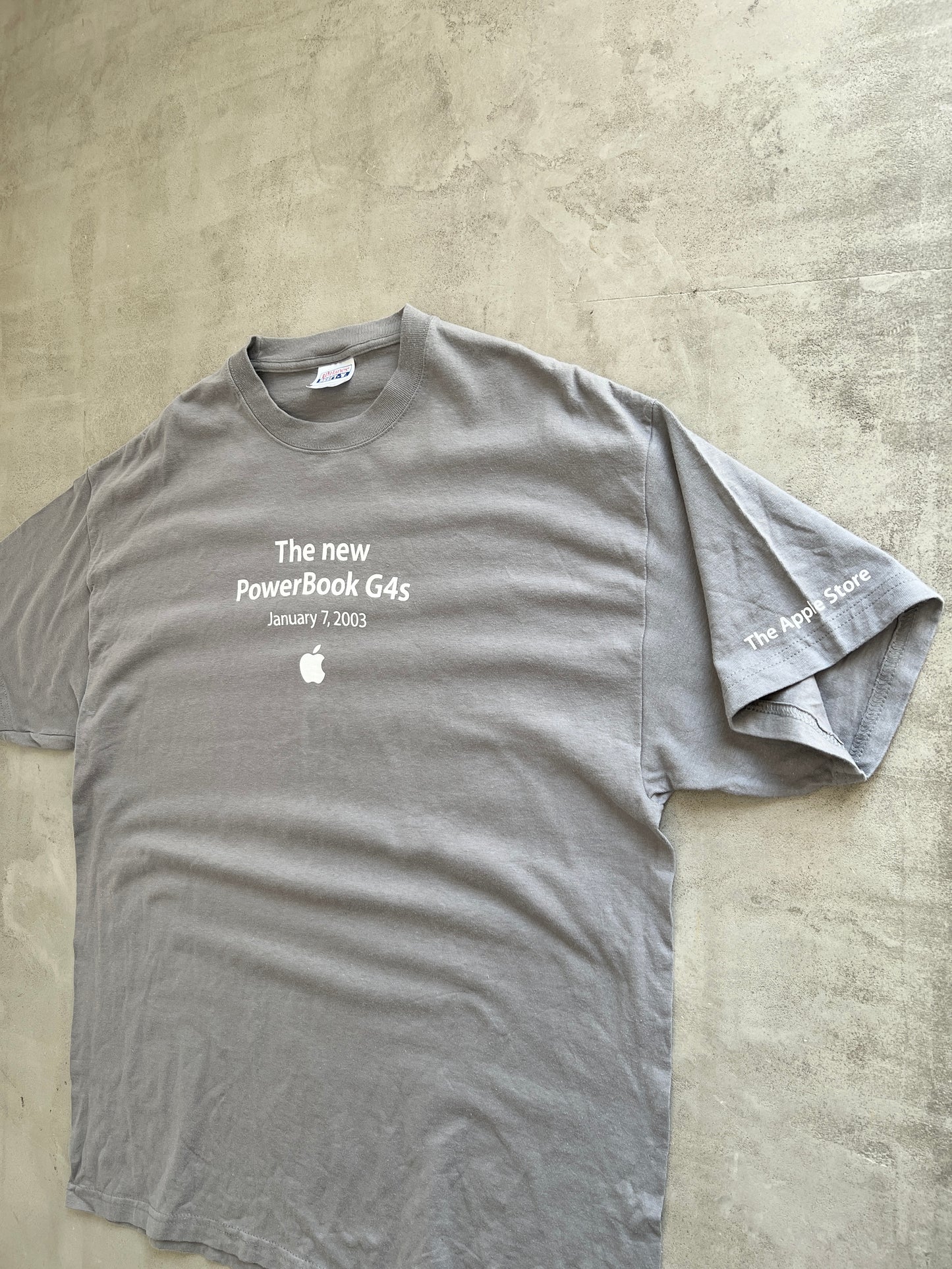 GREY APPLE PROMO TEE - 2000S - XL