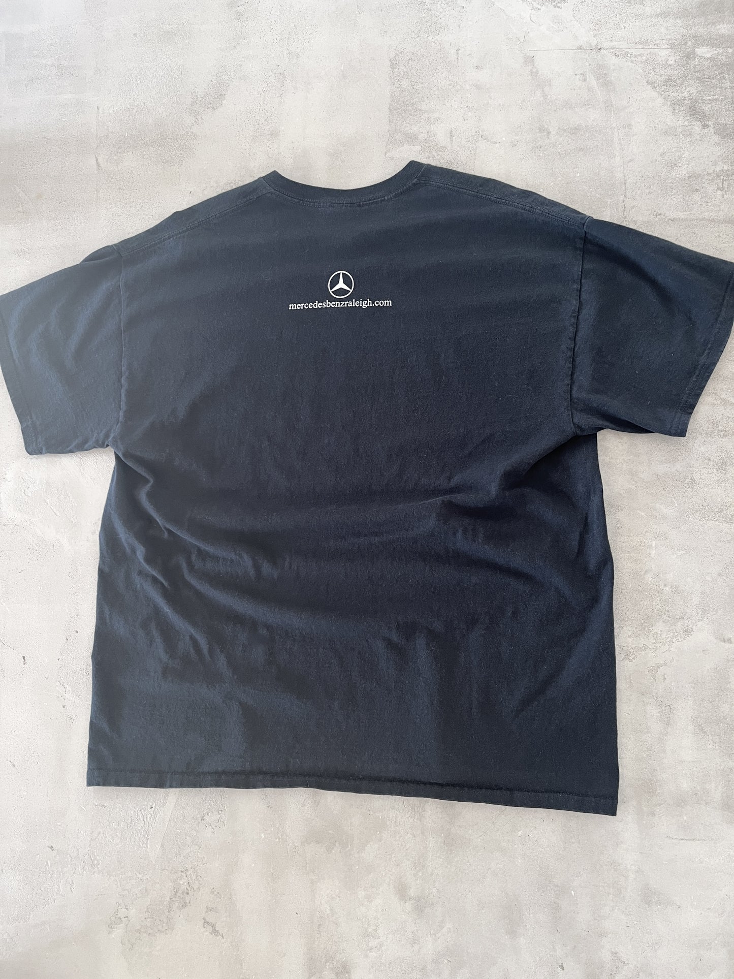 BLACK MERCEDES BENZ TEE - 2000S - XL/L