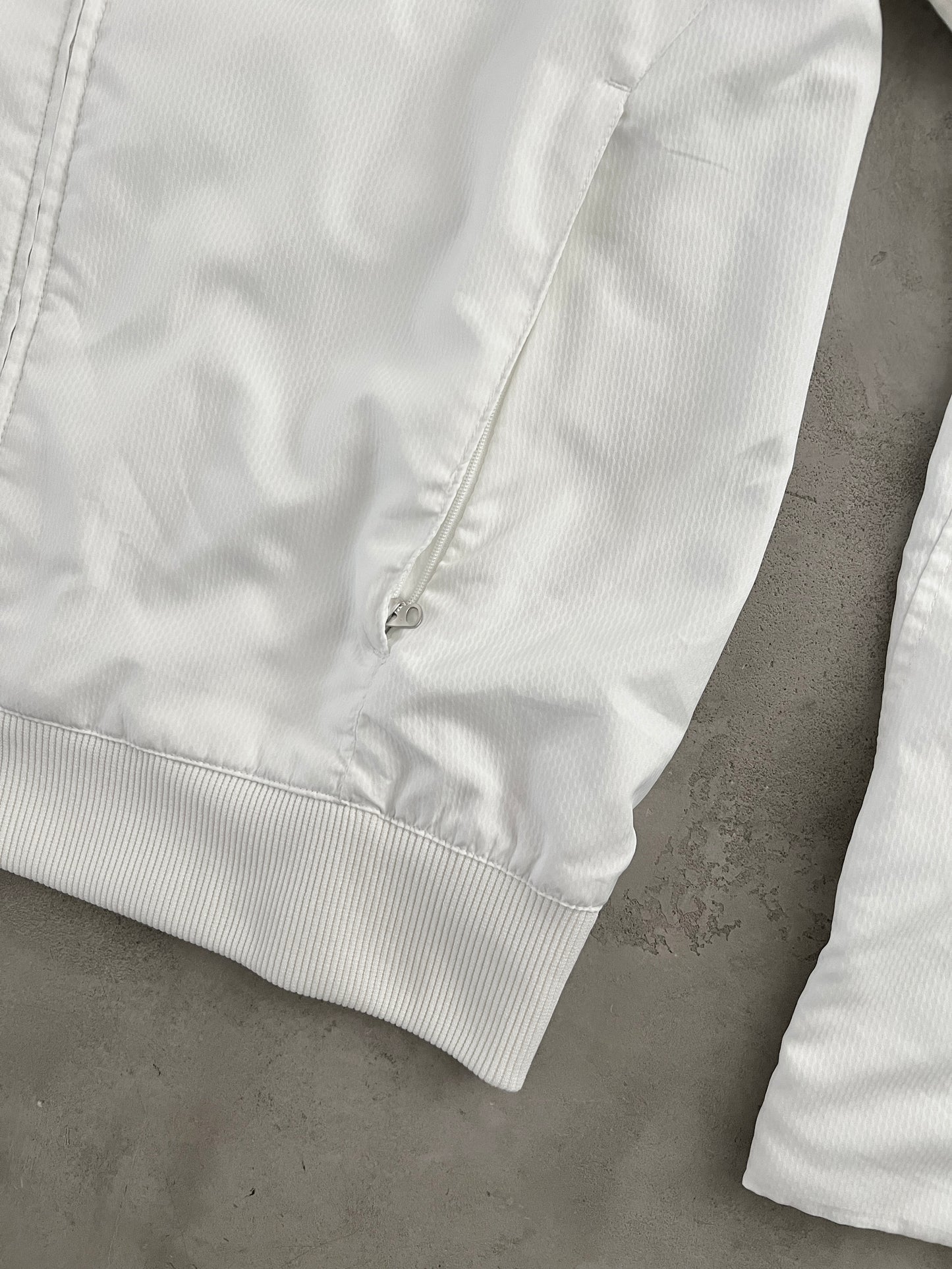 WHITE/GREEN PORTUGAL NIKE JACKET - 2000S - S