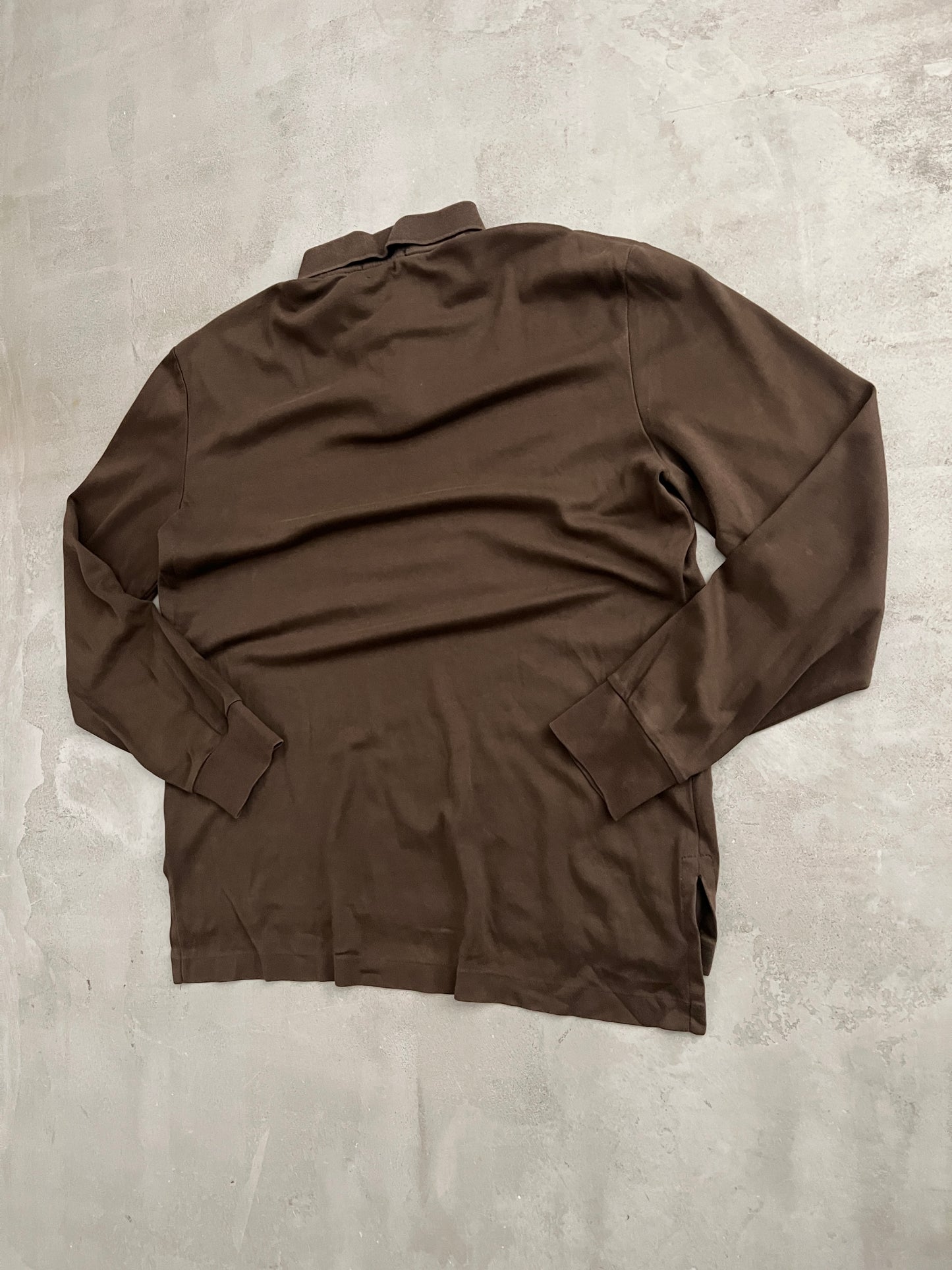 MOCHA RALPH LAUREN LONGSLEEVE - 2000S - S