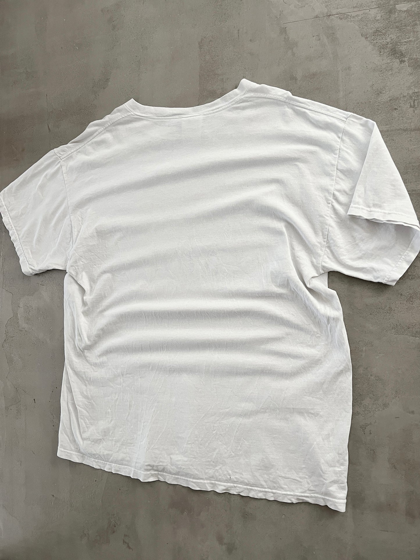 WHITE US OPEN TENNIS TEE - 2000 - XL