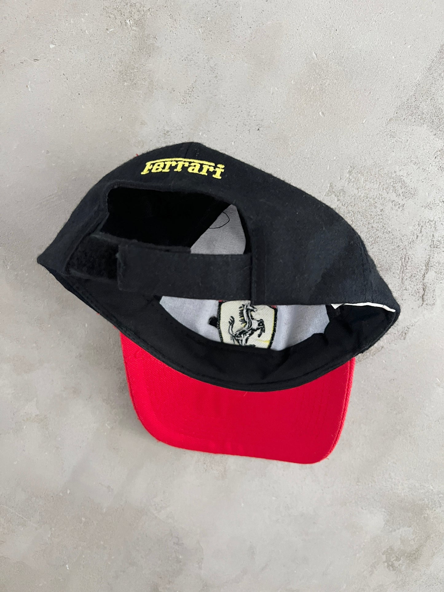BLACK FERRARI CAP - 1996
