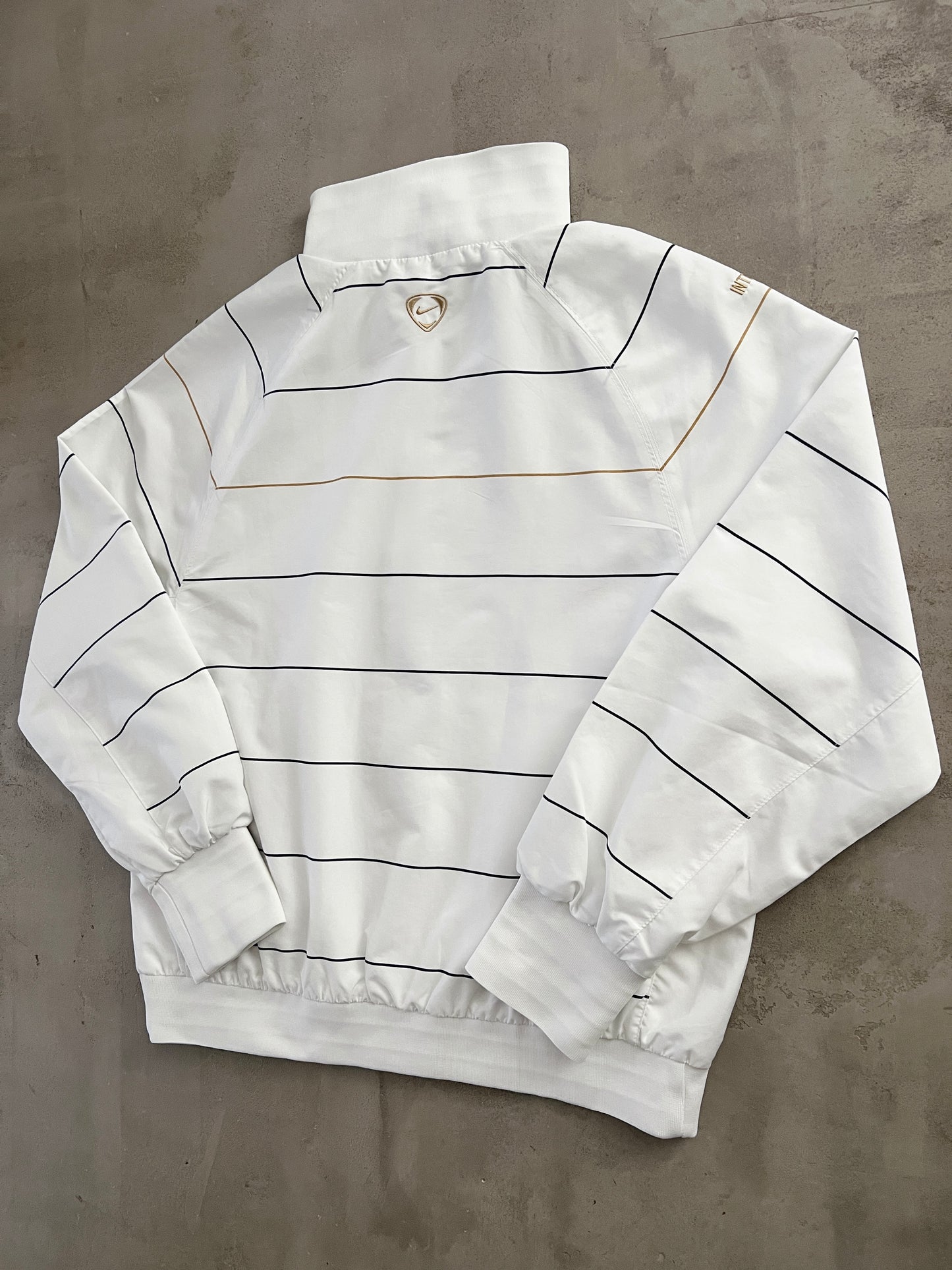 WHITE INTER MILAN NIKE JACKET - 2000S - M