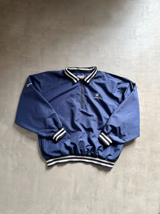 NAVY BMW GOLF HALFZIP - 2000S - XL