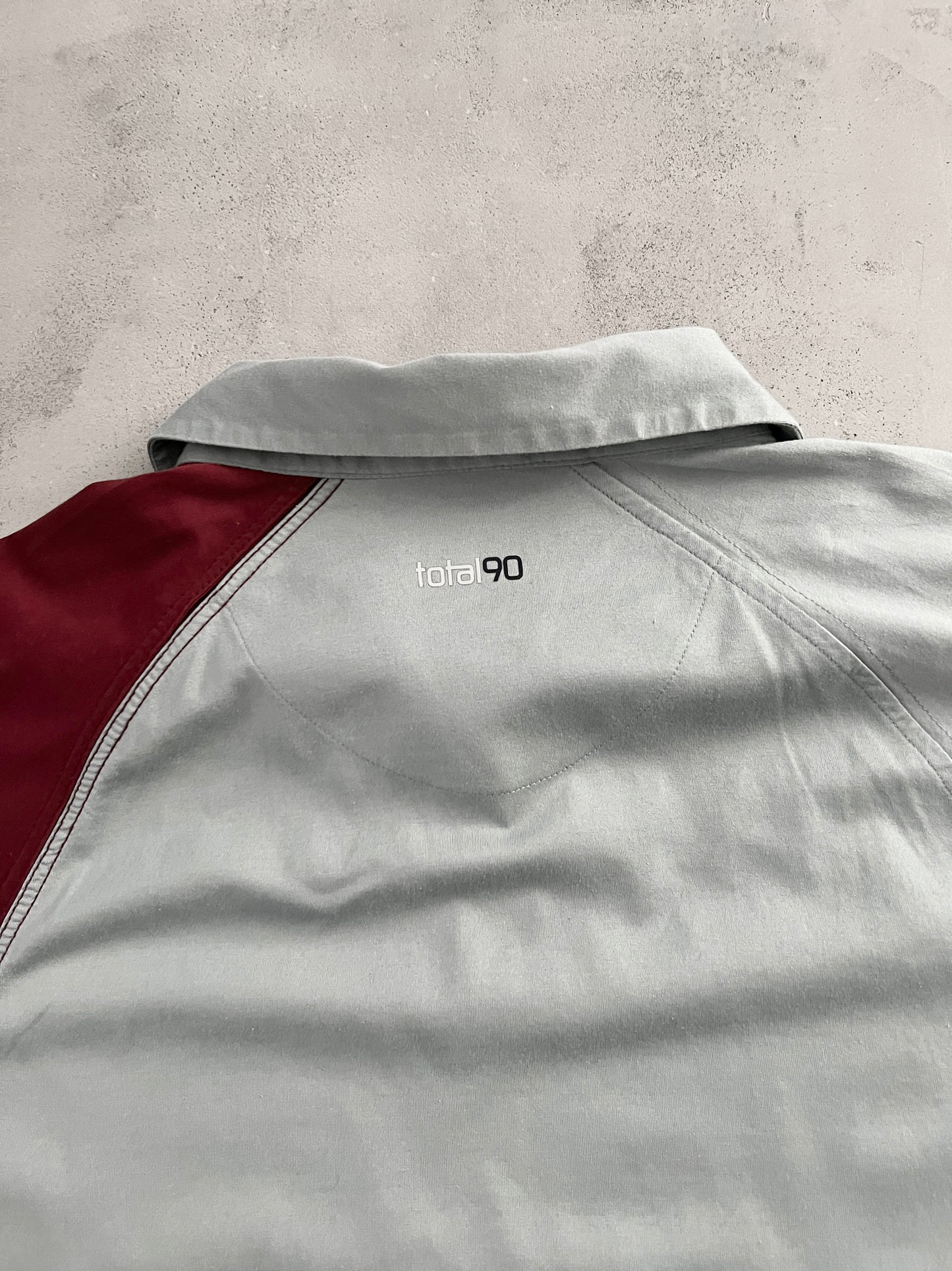 GREY PSG NIKE POLO - 2000S - L