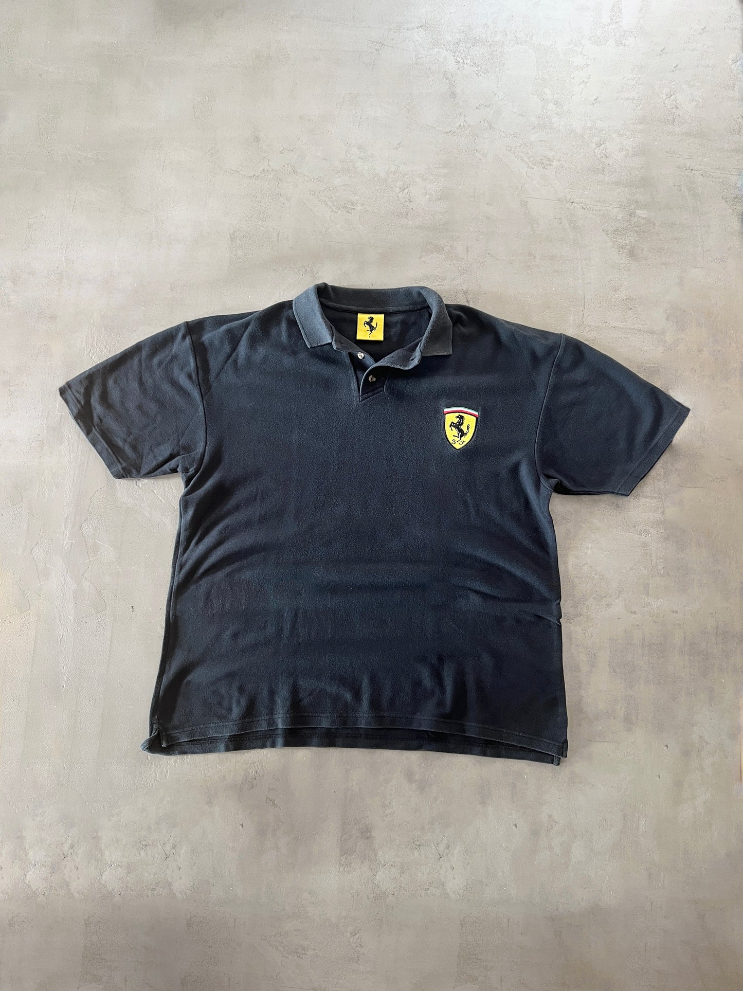 BLACK FERRARI POLO - L - 1998