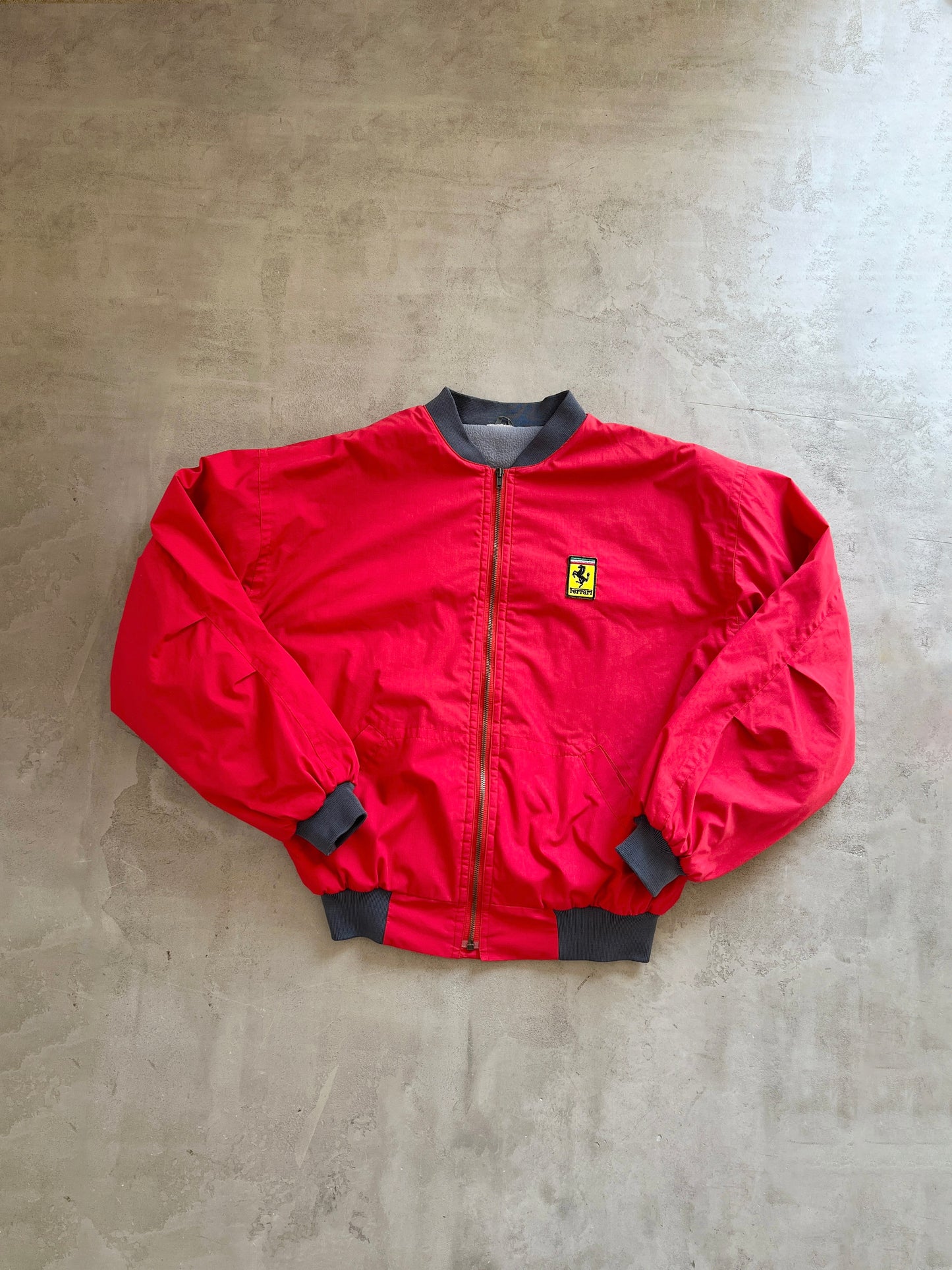 RED FERRARI JACKET - 1990S - L