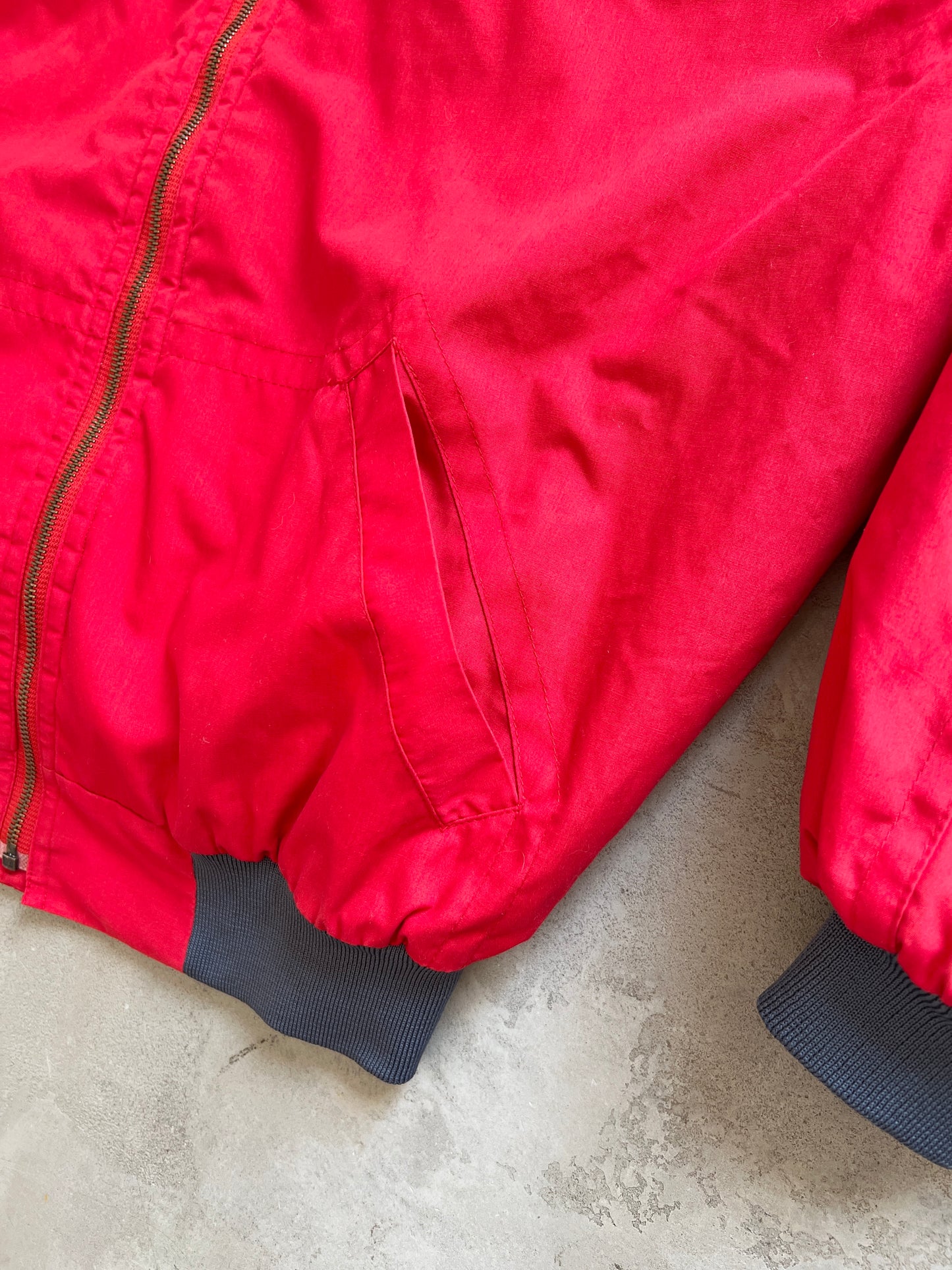 RED FERRARI JACKET - 1990S - L