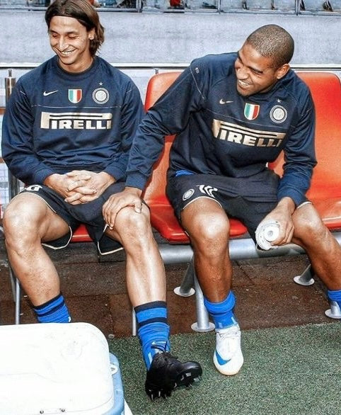 NAVY INTER MILAN NIKE SWEATER - 2000S - S