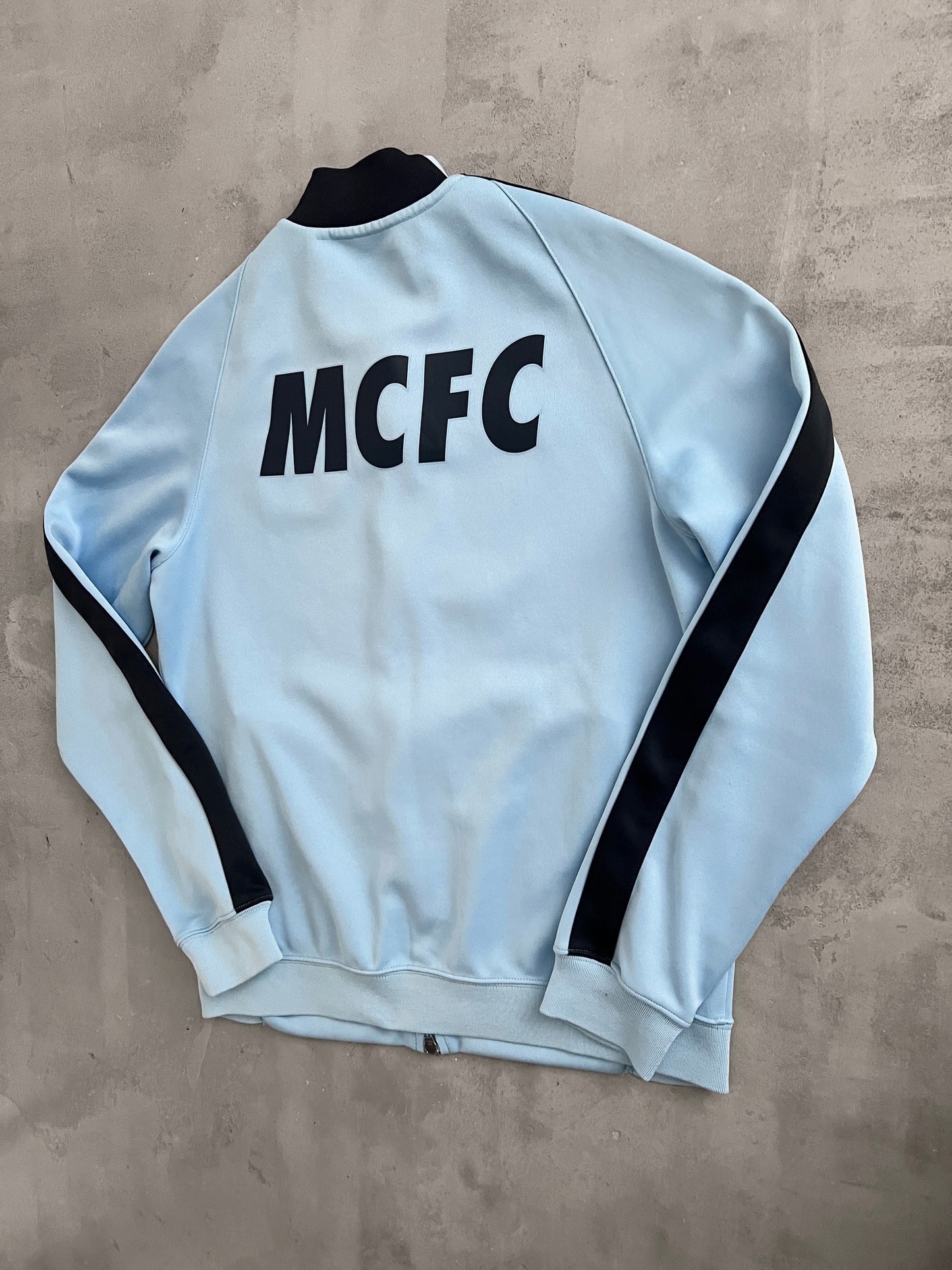 BABY BLUE MANCHESTER CITY NIKE JACKET - 2010S - M