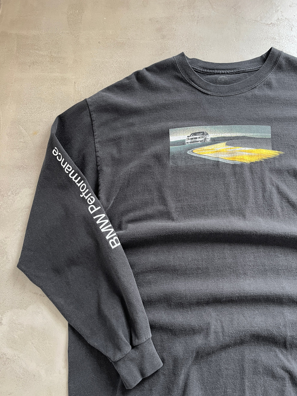 BLACK BMW LONGSLEEVE - 2000S - XL/L
