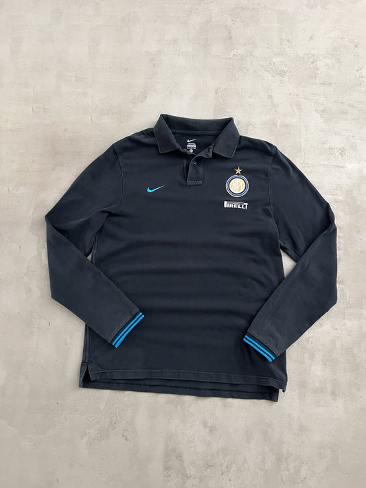 BLACK INTER MILAN NIKE LONGSLEEVE - 2000S - XL/L